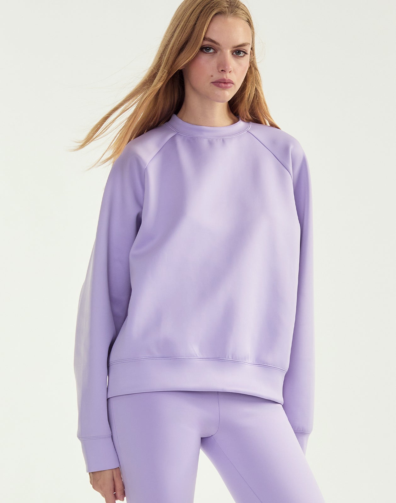 Cynthia Rowley Bonded Pullover Sweatshirt