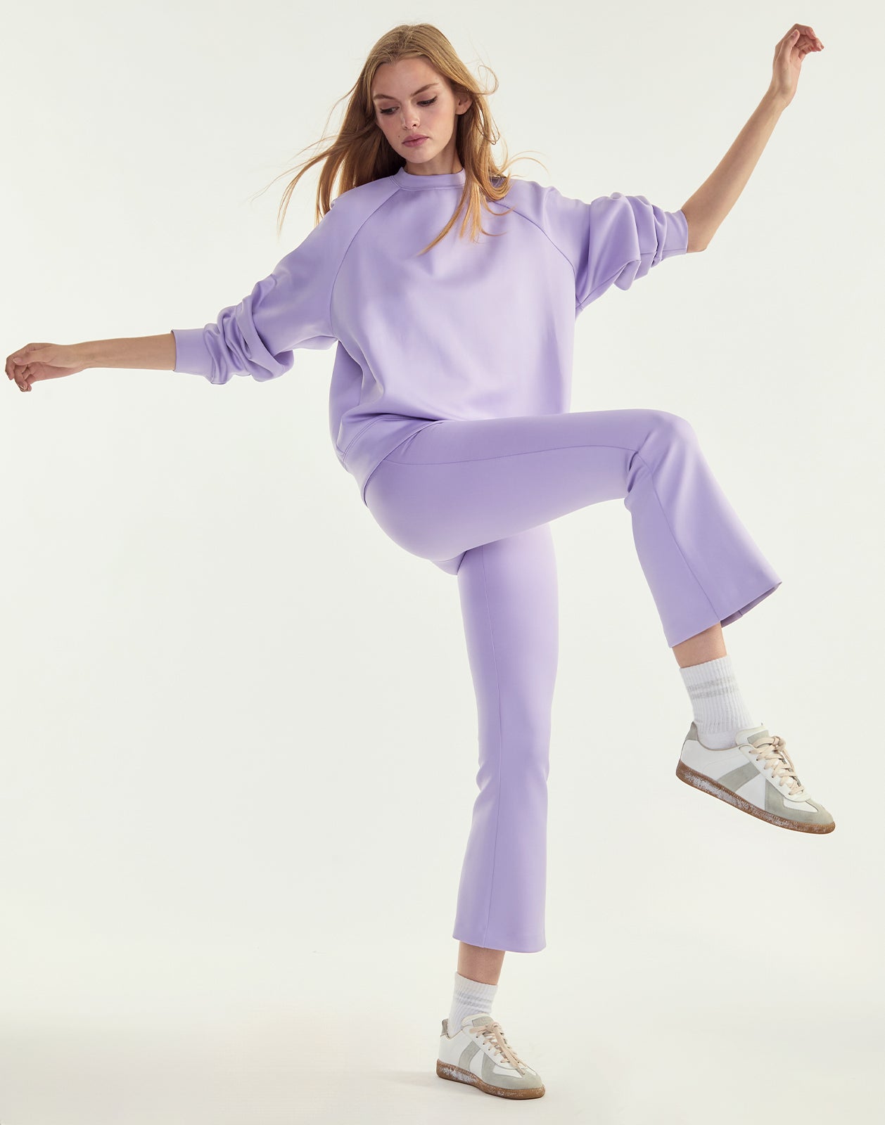 Cynthia Rowley Bonded Pullover Sweatshirt