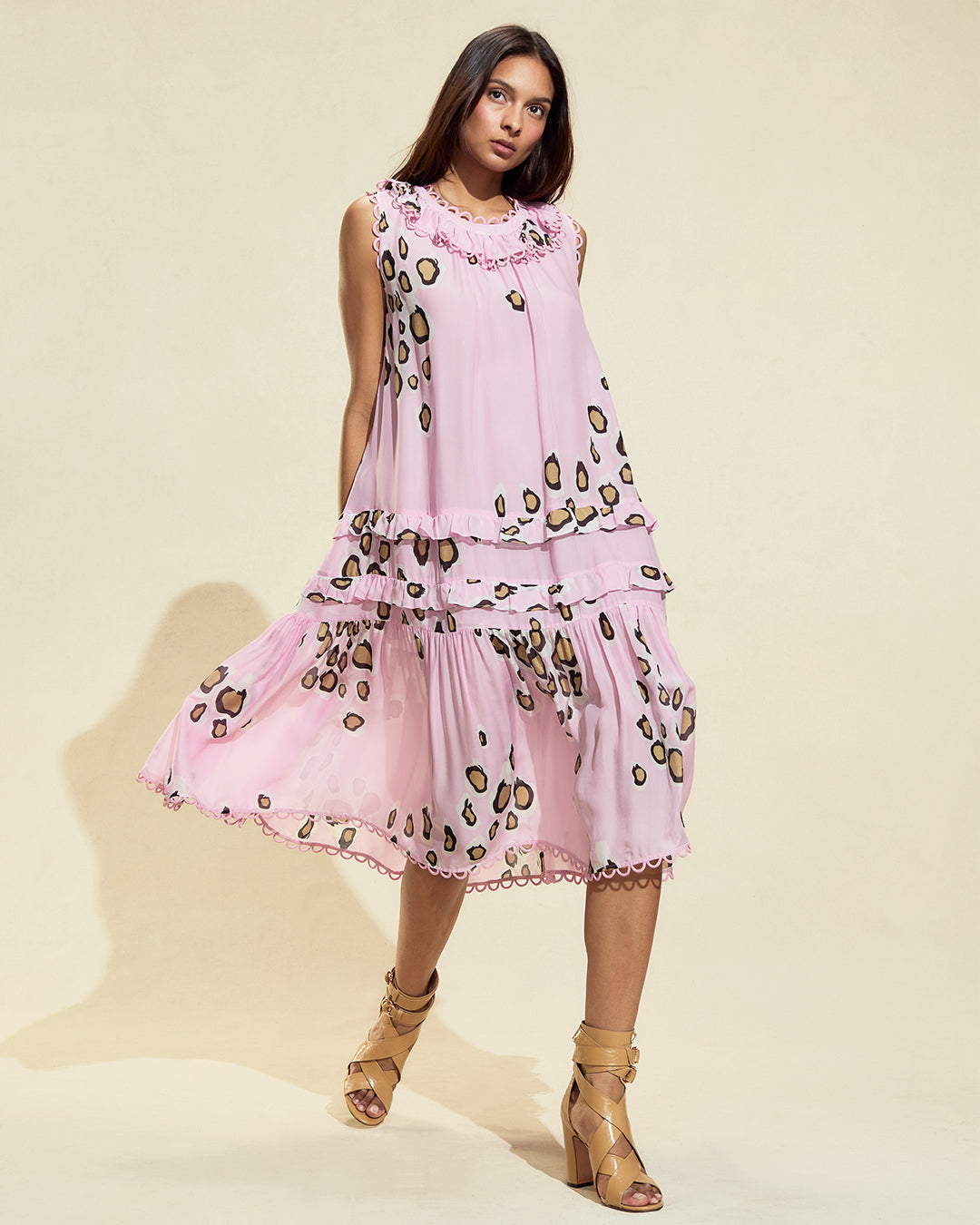 Cynthia Rowley Amalfi Sleeveless Midi Dress