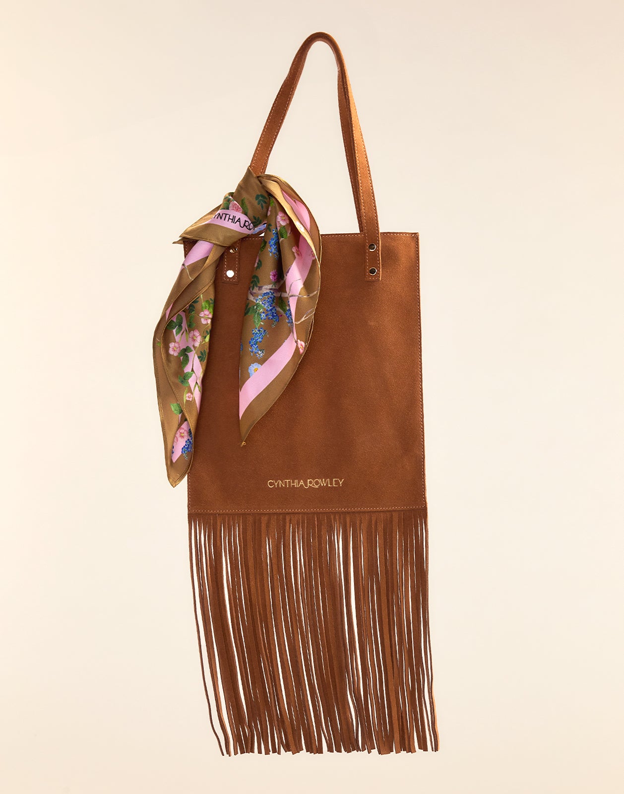 Cynthia Rowley Felicity Fringe Suede Tote