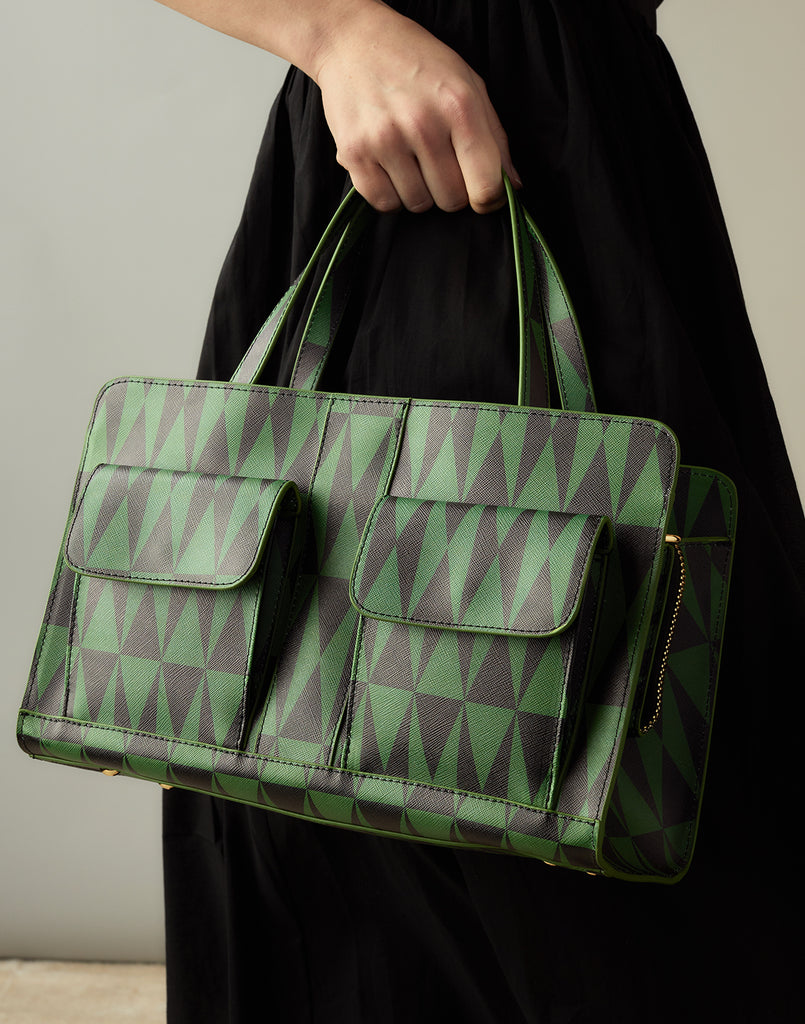 Evergreen Leather Handbag