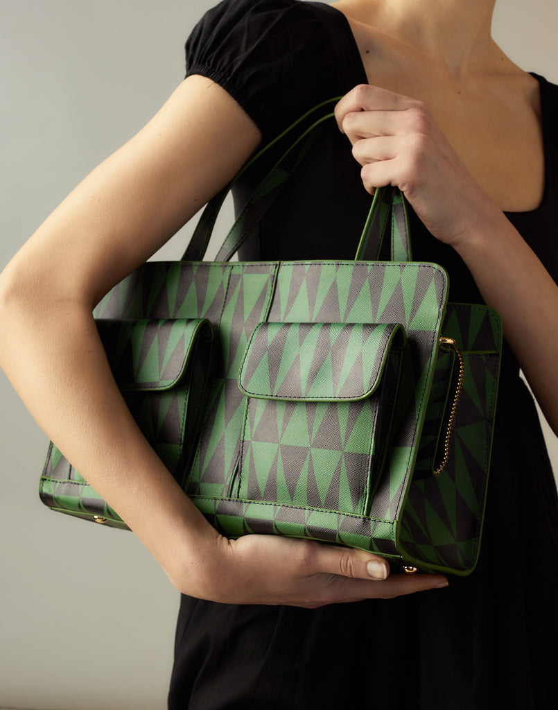 Evergreen Leather Handbag