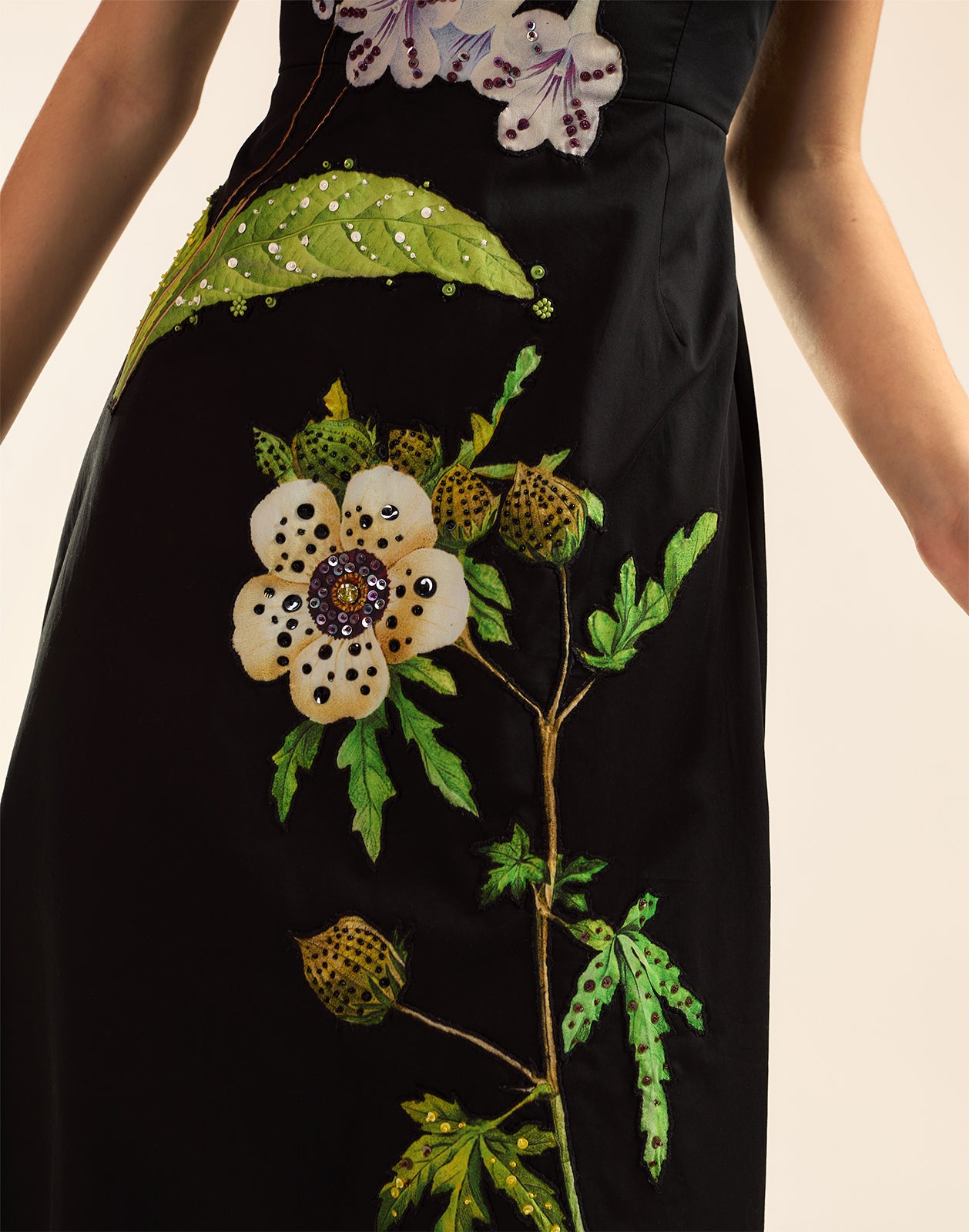 Cynthia Rowley Embellished Bellflower Dress