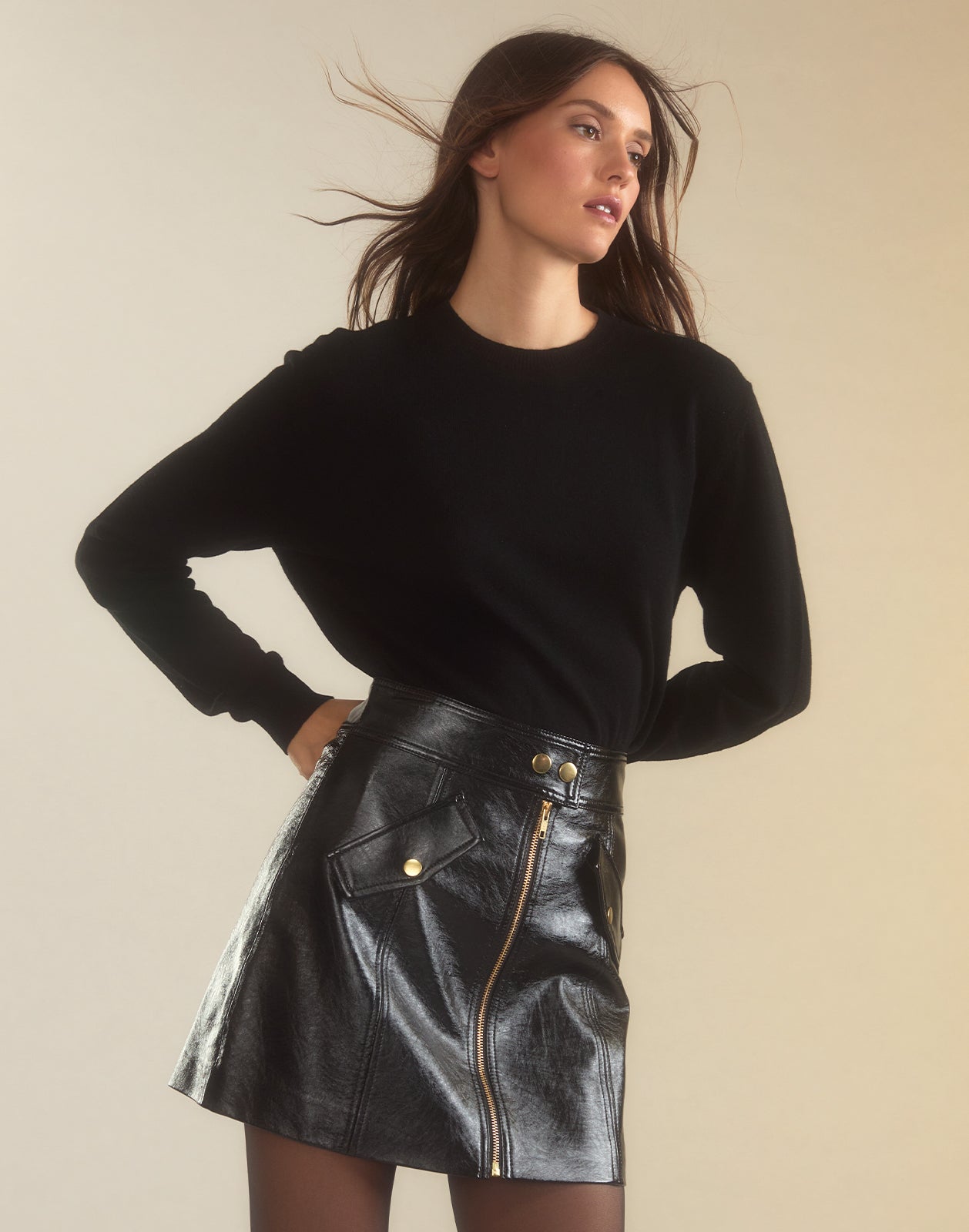 Cynthia Rowley Elea Wool Cashmere Sweater
