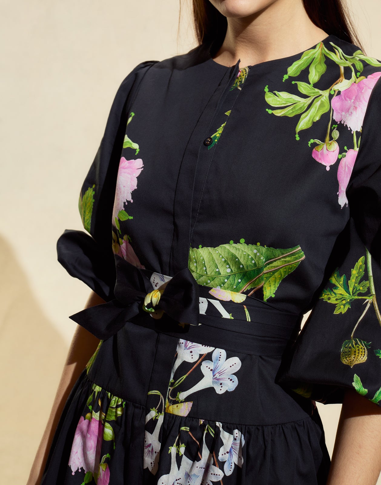 Cynthia Rowley Evermore Cotton Sateen Shirt Dress