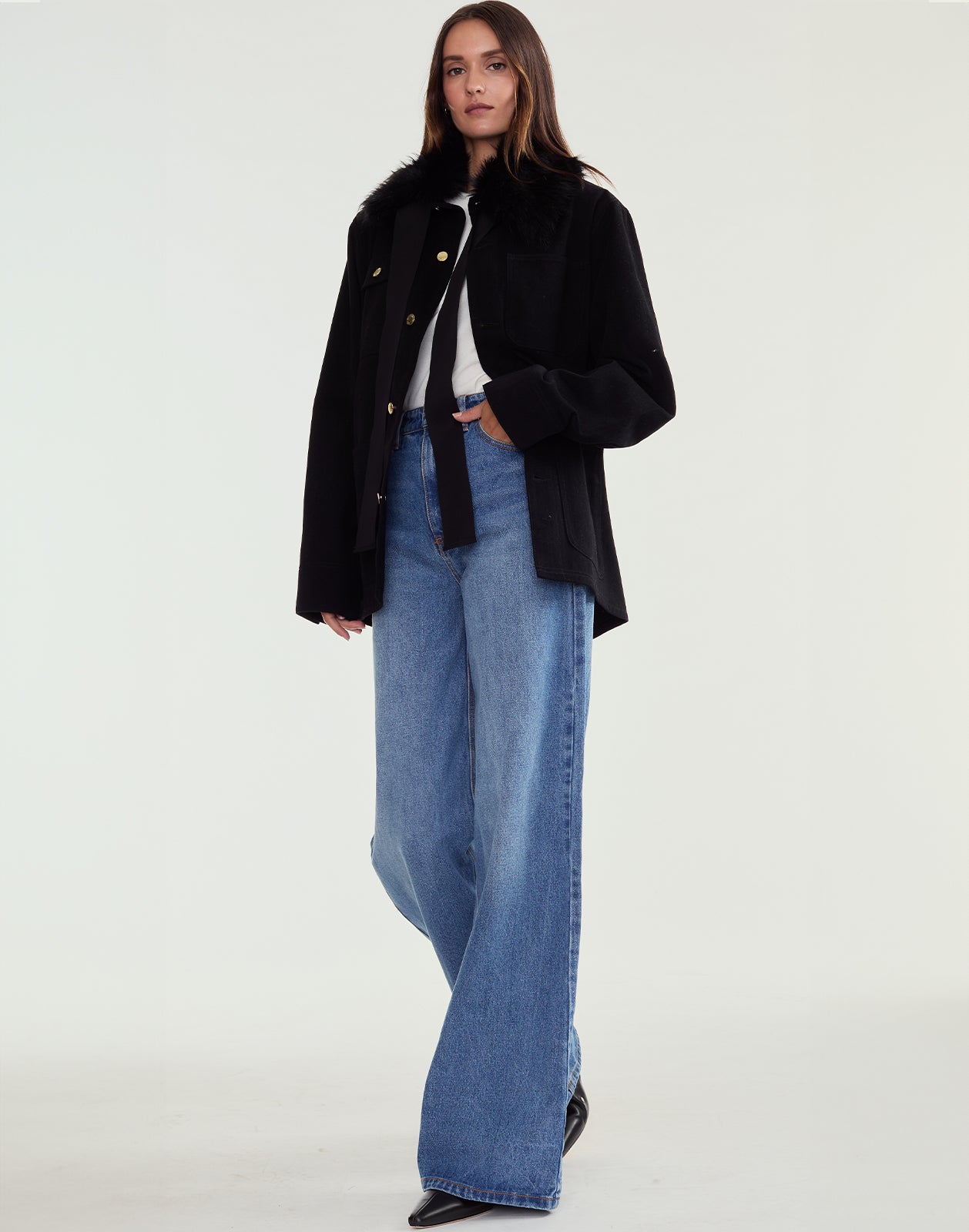 Outward Bound Field Removable Fur Collar Jacket