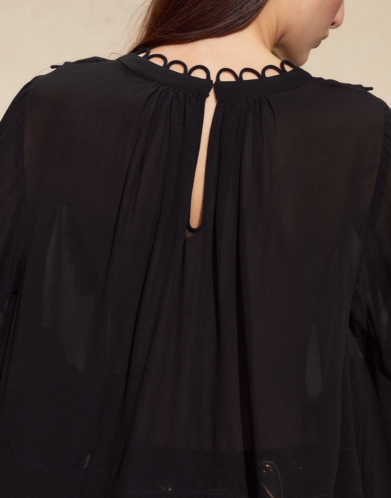Cynthia Rowley Annabelle Long Sleeve Blouse