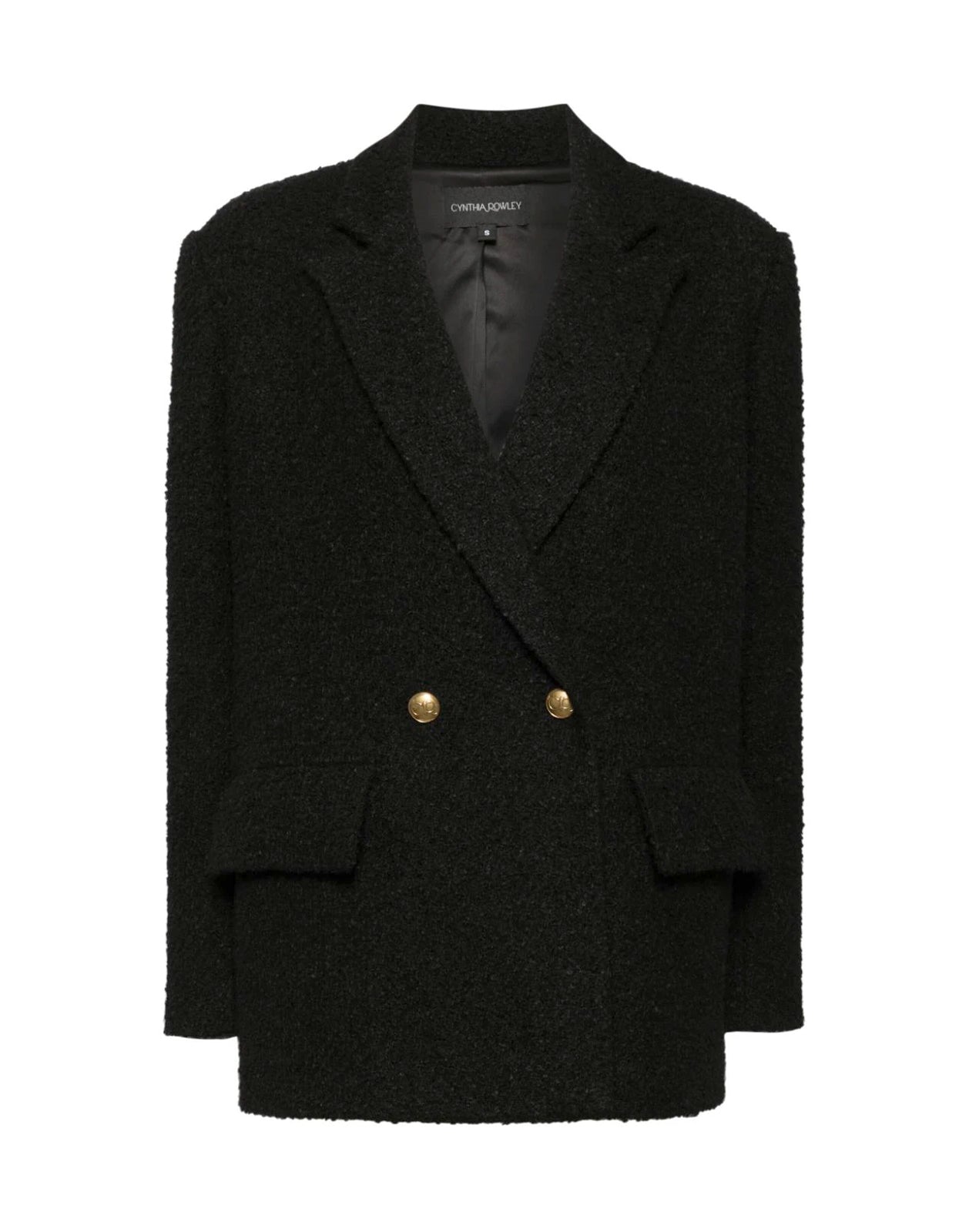 Cynthia Rowley Bardot Bouclé Blazer