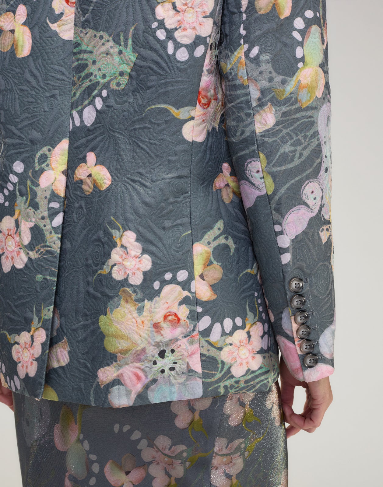 Cynthia Rowley Claude Brocade Blazer