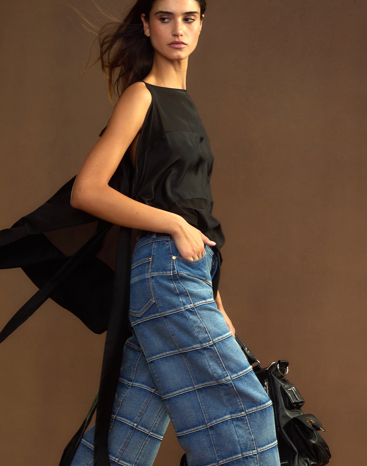 Cynthia Rowley Windswept Silk Blouse