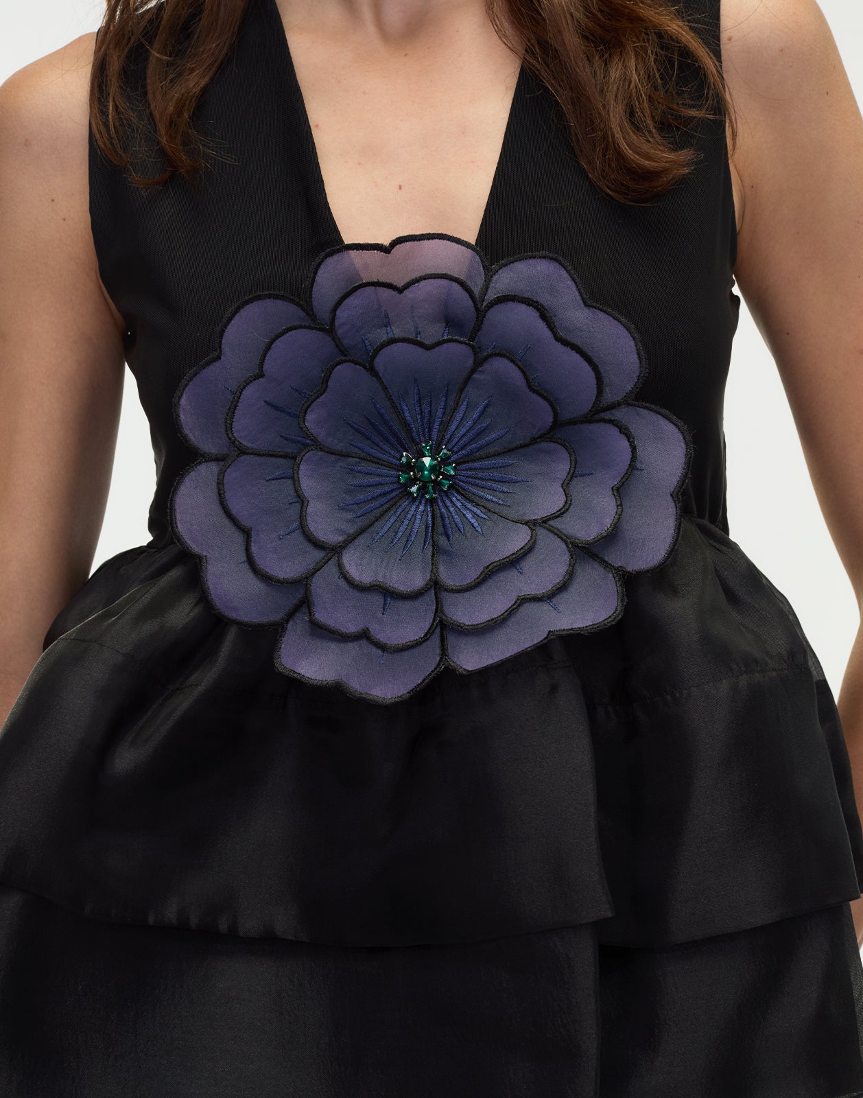 Cynthia Rowley Daphne Organza Top