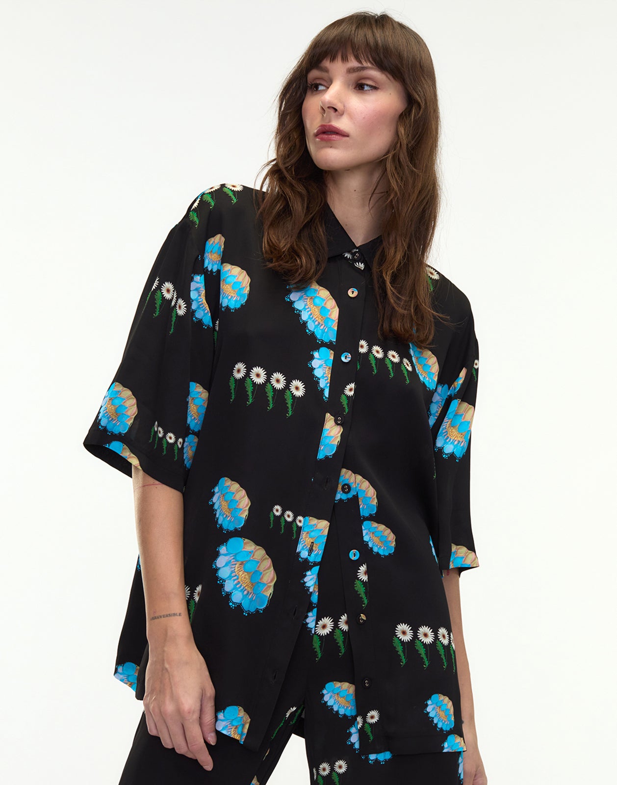 Cynthia Rowley Blake Camp Shirt