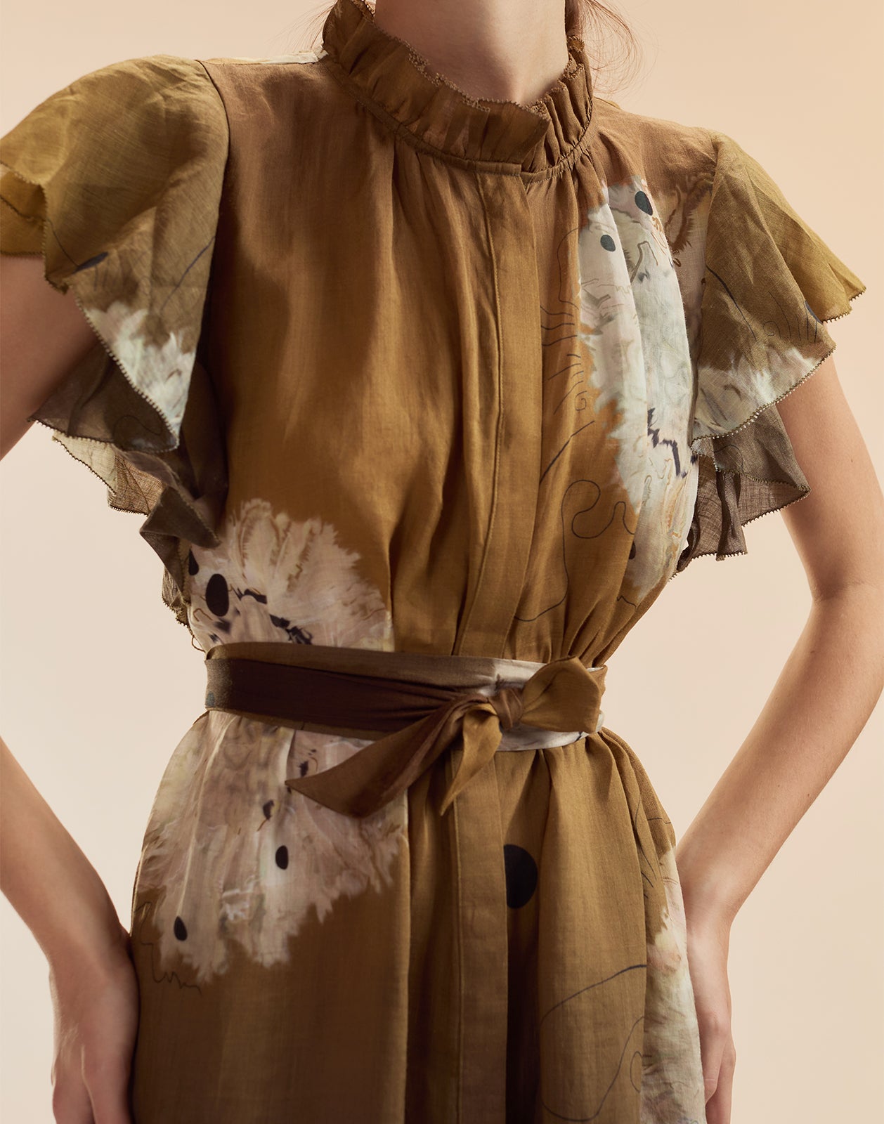 Cynthia Rowley Umbria Ramie Kaftan