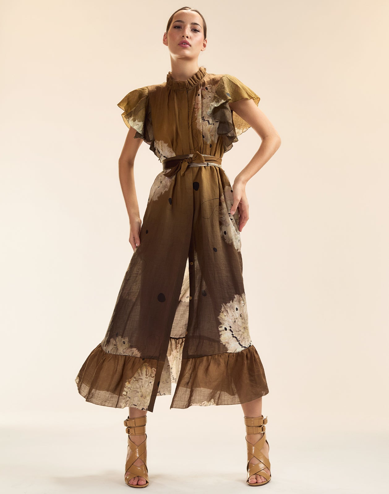 Cynthia Rowley Umbria Ramie Kaftan