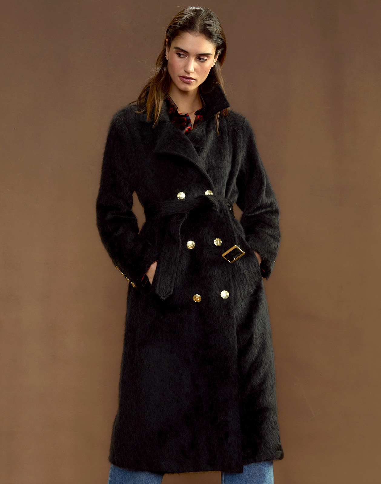 Cynthia Rowley Heritage Double Breasted Coat