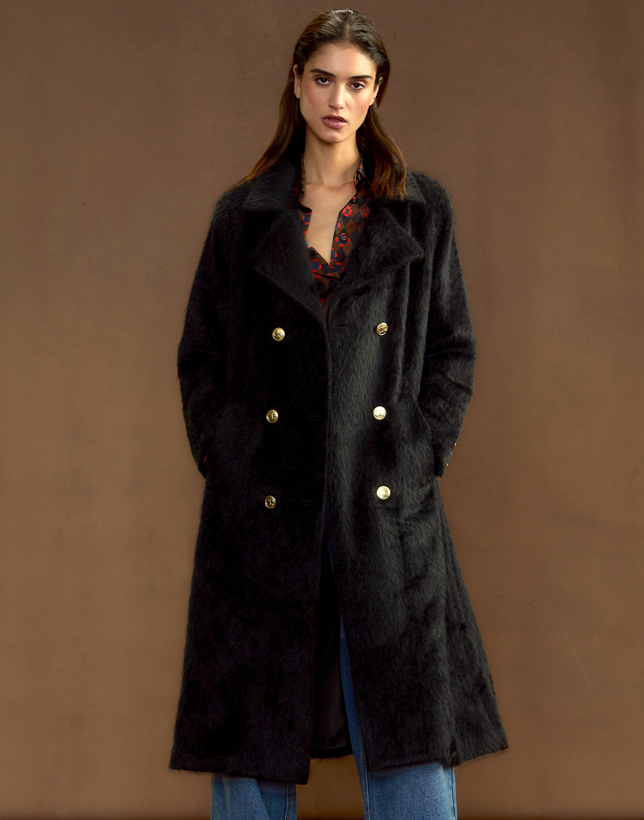 Cynthia Rowley Heritage Double Breasted Coat