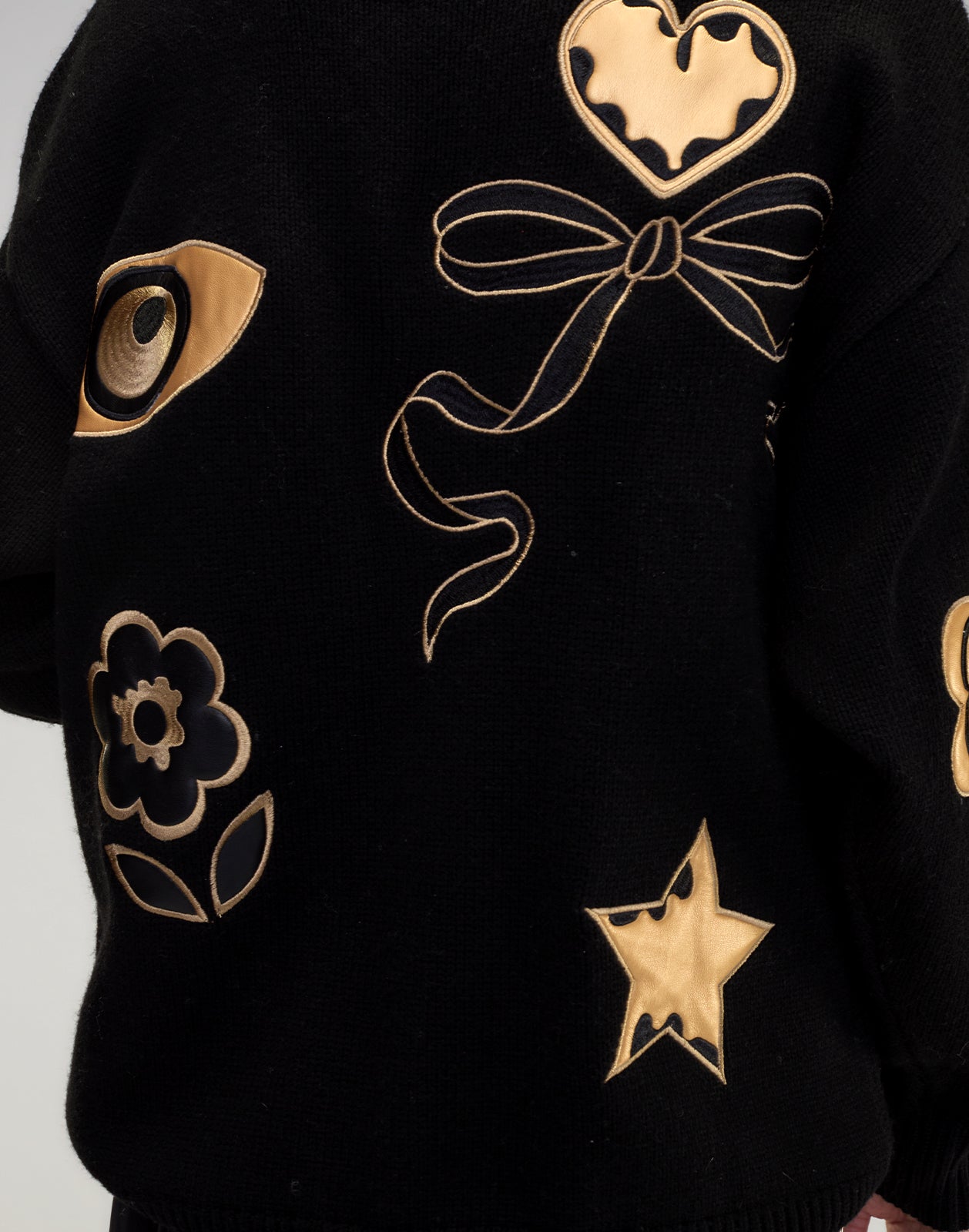 Cynthia Rowley Playful Patchwork Cardigan