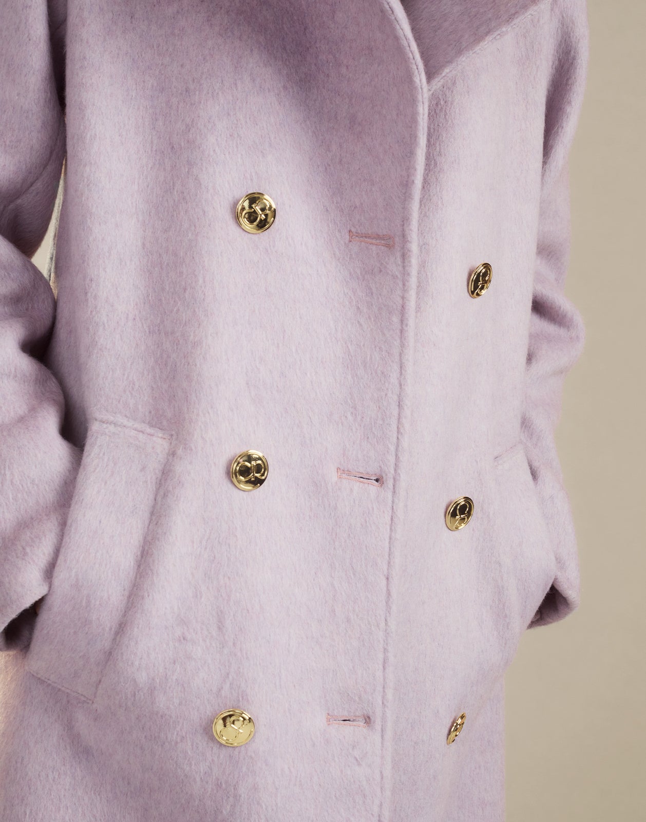 Cynthia Rowley Noa Wool Trench Coat