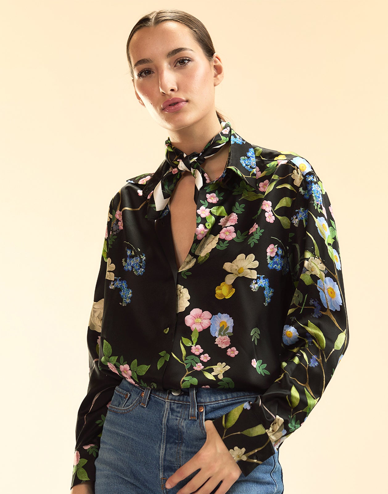 Cynthia Rowley Collectible Silk Shirt