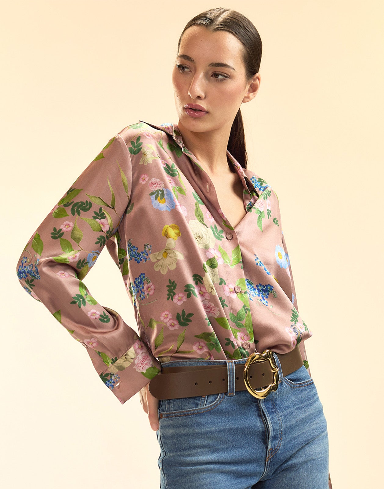 Cynthia Rowley Collectible Silk Shirt