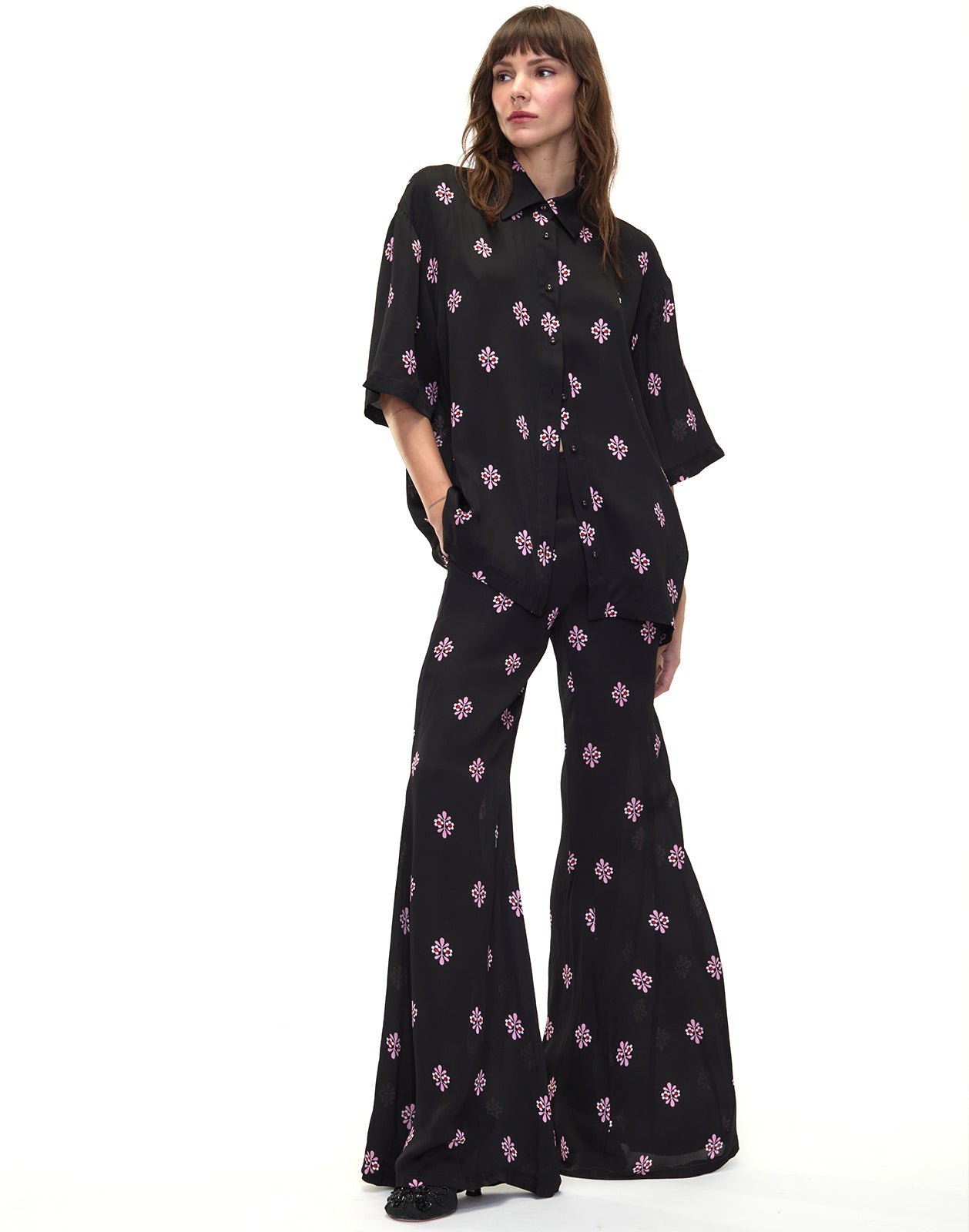 Cynthia Rowley Blake Camp Shirt