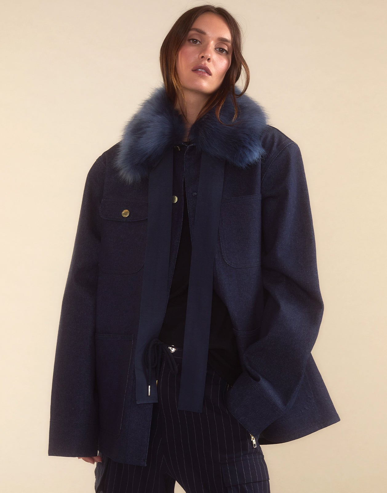 Outward Bound Field Removable Fur Collar Jacket
