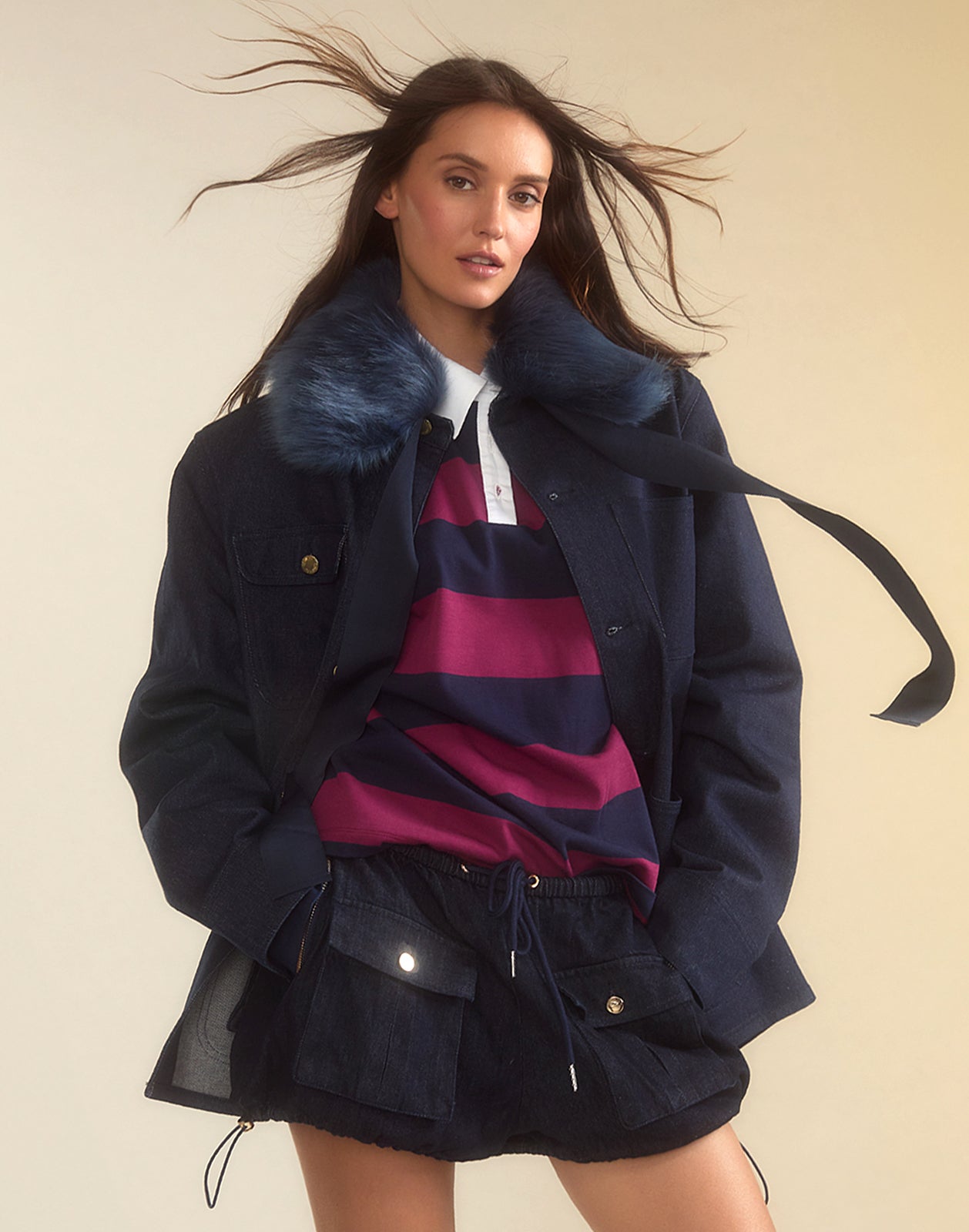 Outward Bound Field Removable Fur Collar Jacket