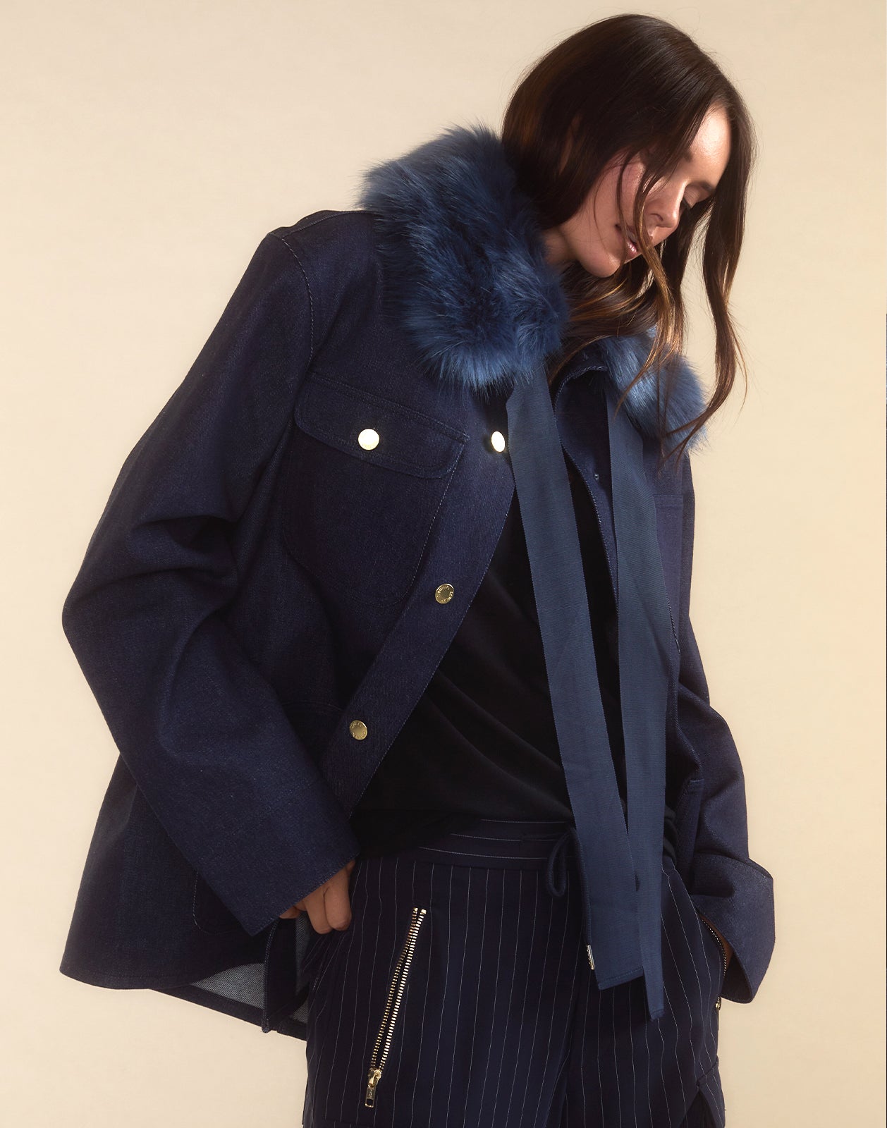 Outward Bound Field Removable Fur Collar Jacket
