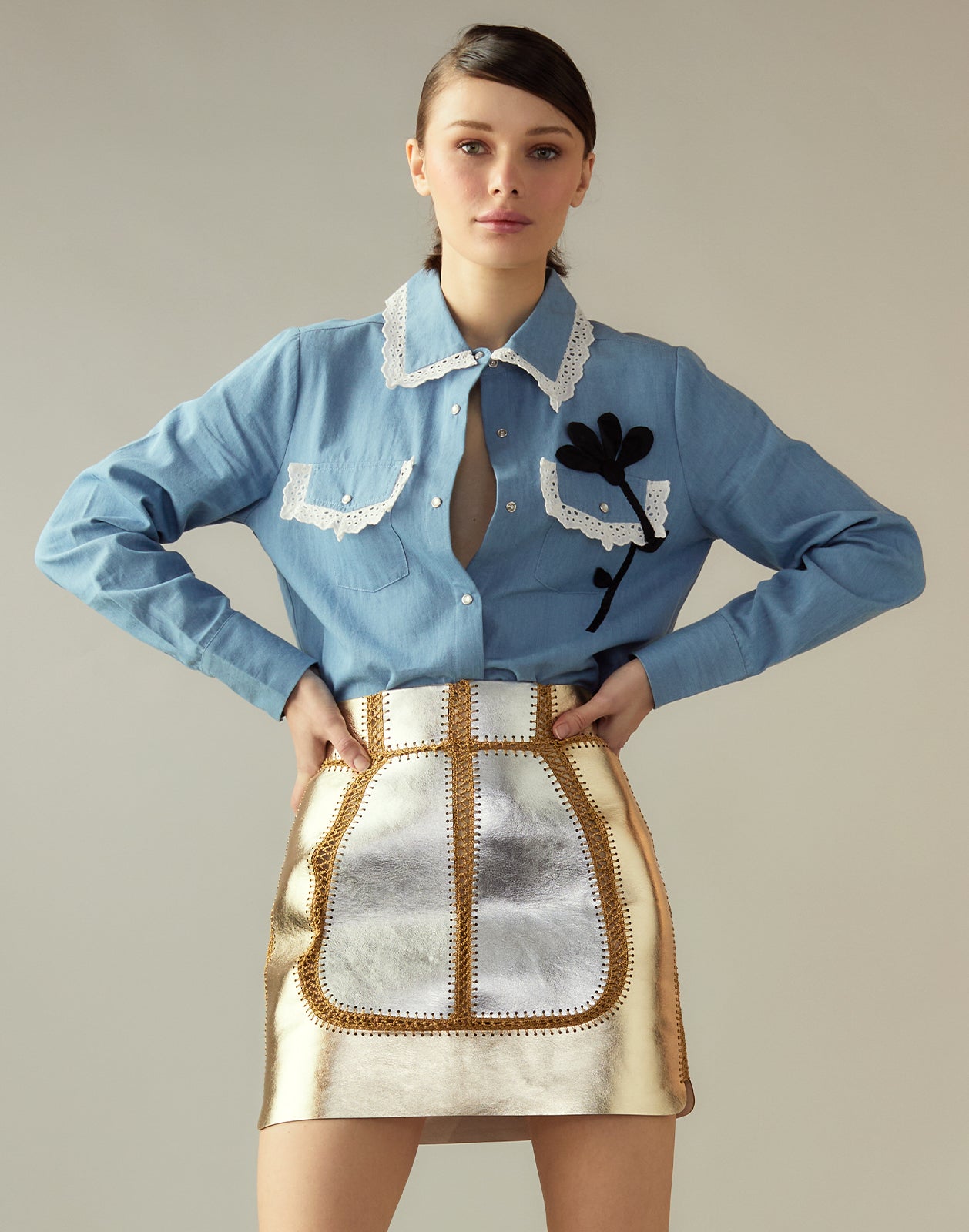 Cynthia Rowley Not My First Rodeo Shirt