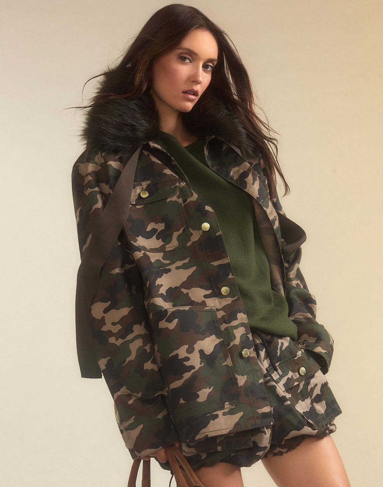 Outward Bound Field Removable Fur Collar Jacket