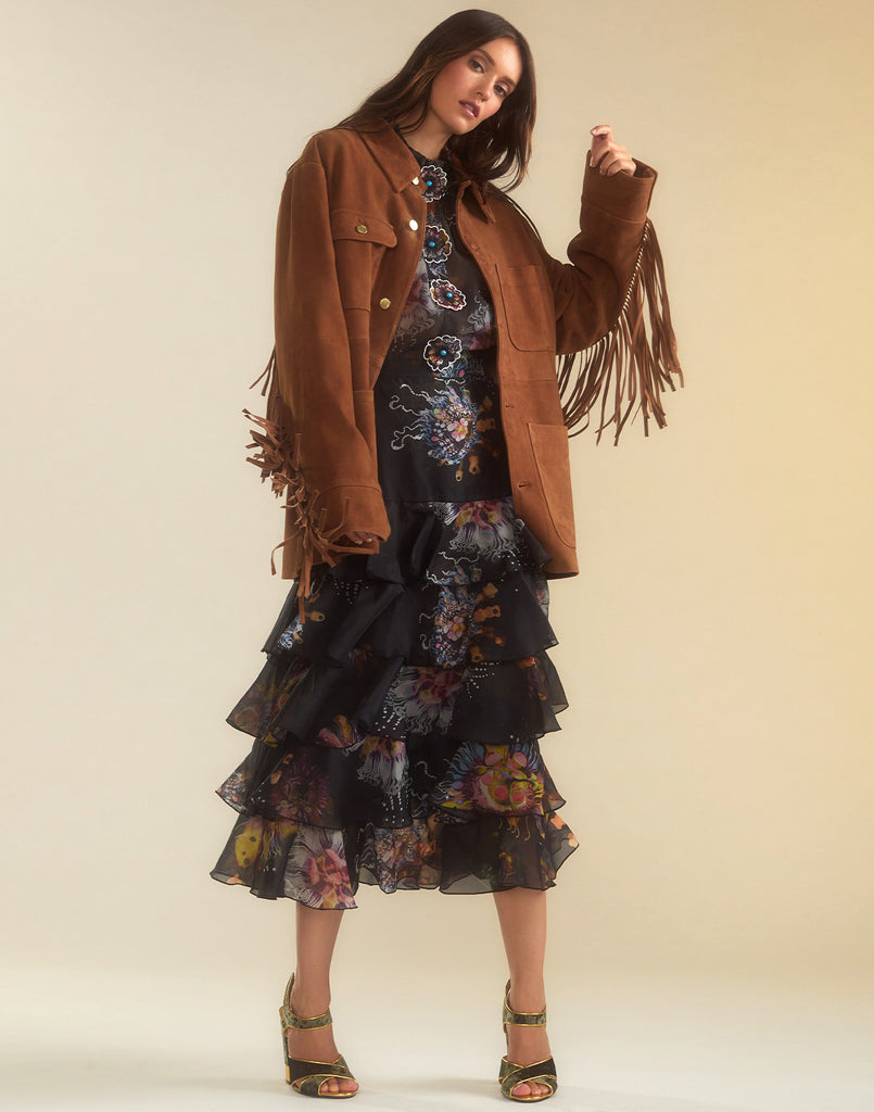 スカート Purple Silk Organza Skirt Gucci Purple Silk Organza Skirt - Runway Catalog