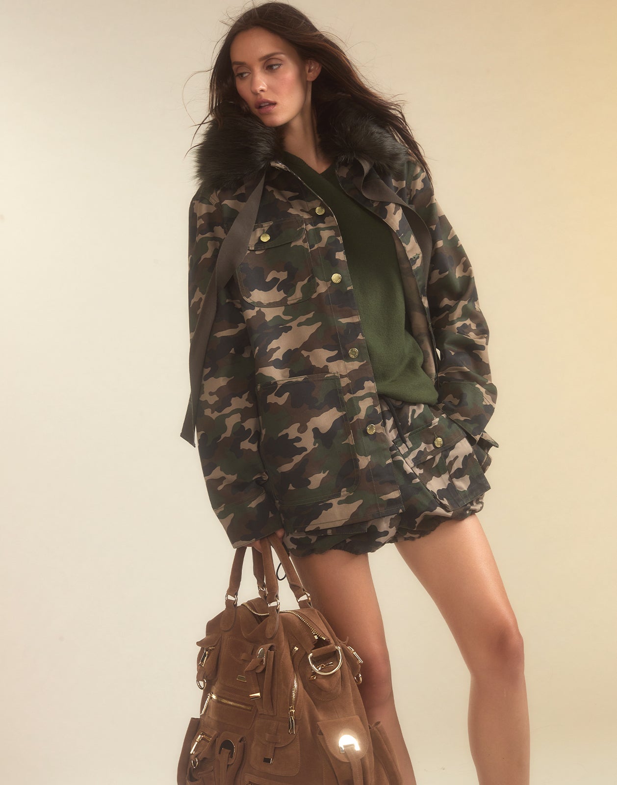 Outward Bound Field Removable Fur Collar Jacket