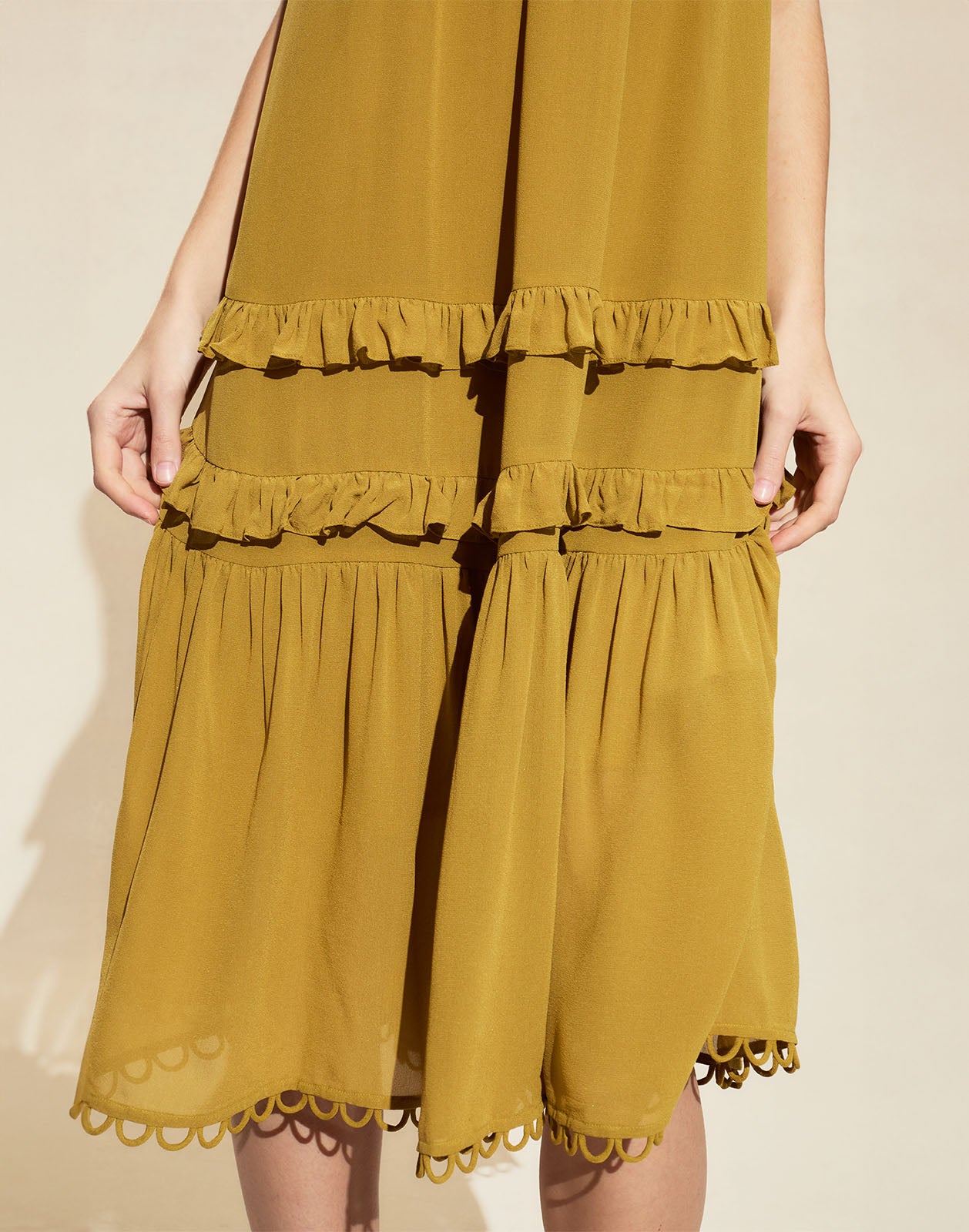 Cynthia Rowley Annabelle Sleeveless Midi Dress