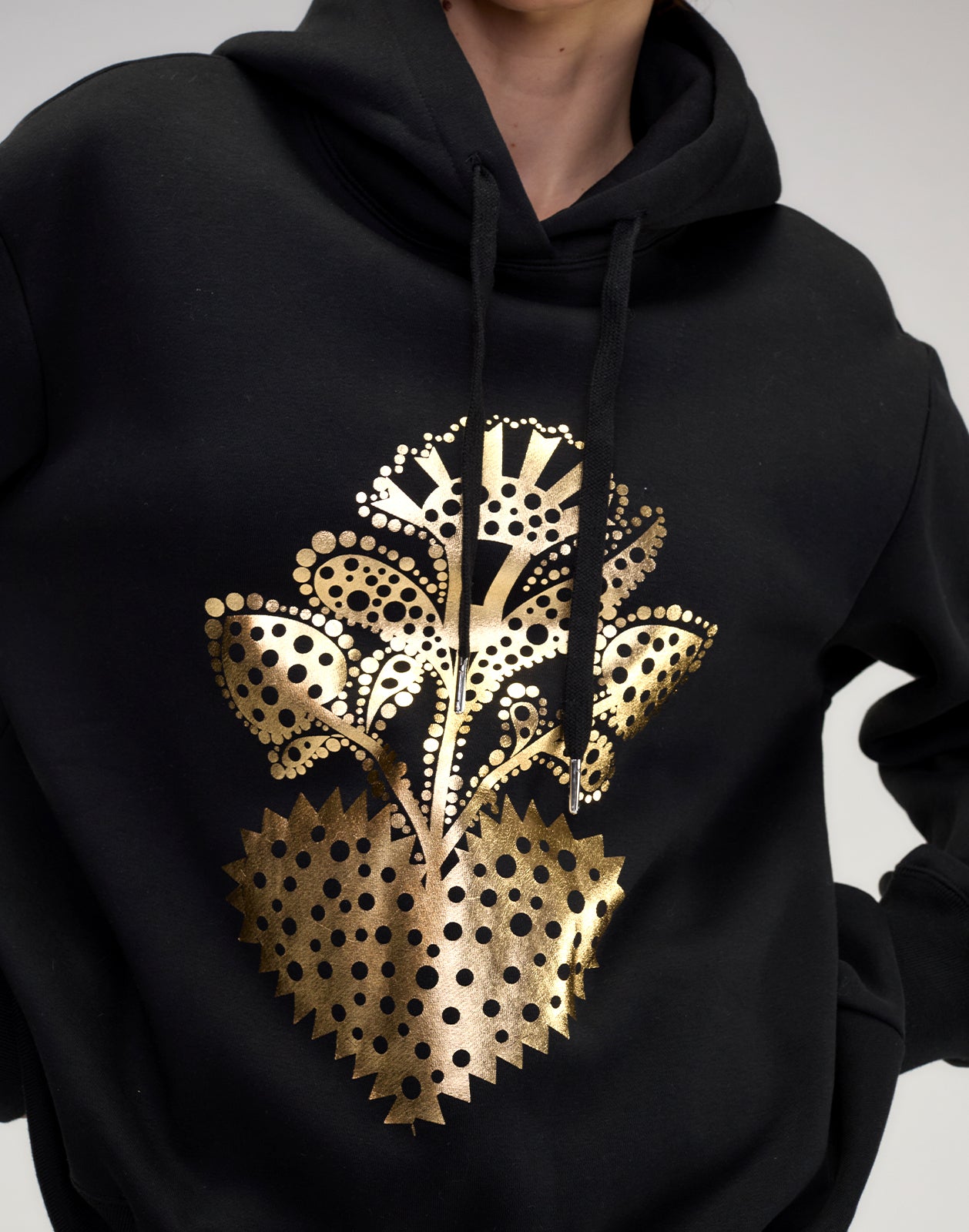 Cynthia Rowley Heart of Gold Hoodie