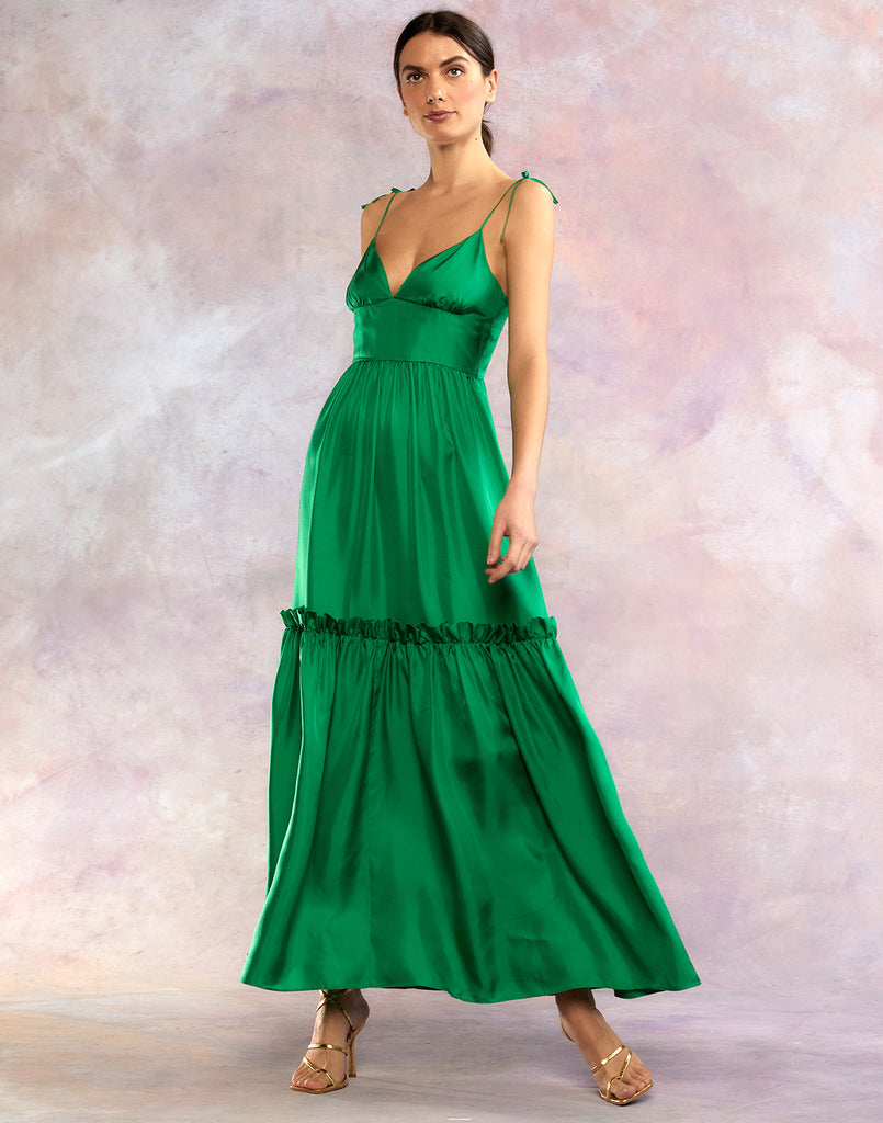 Cynthia rowley shop green dress