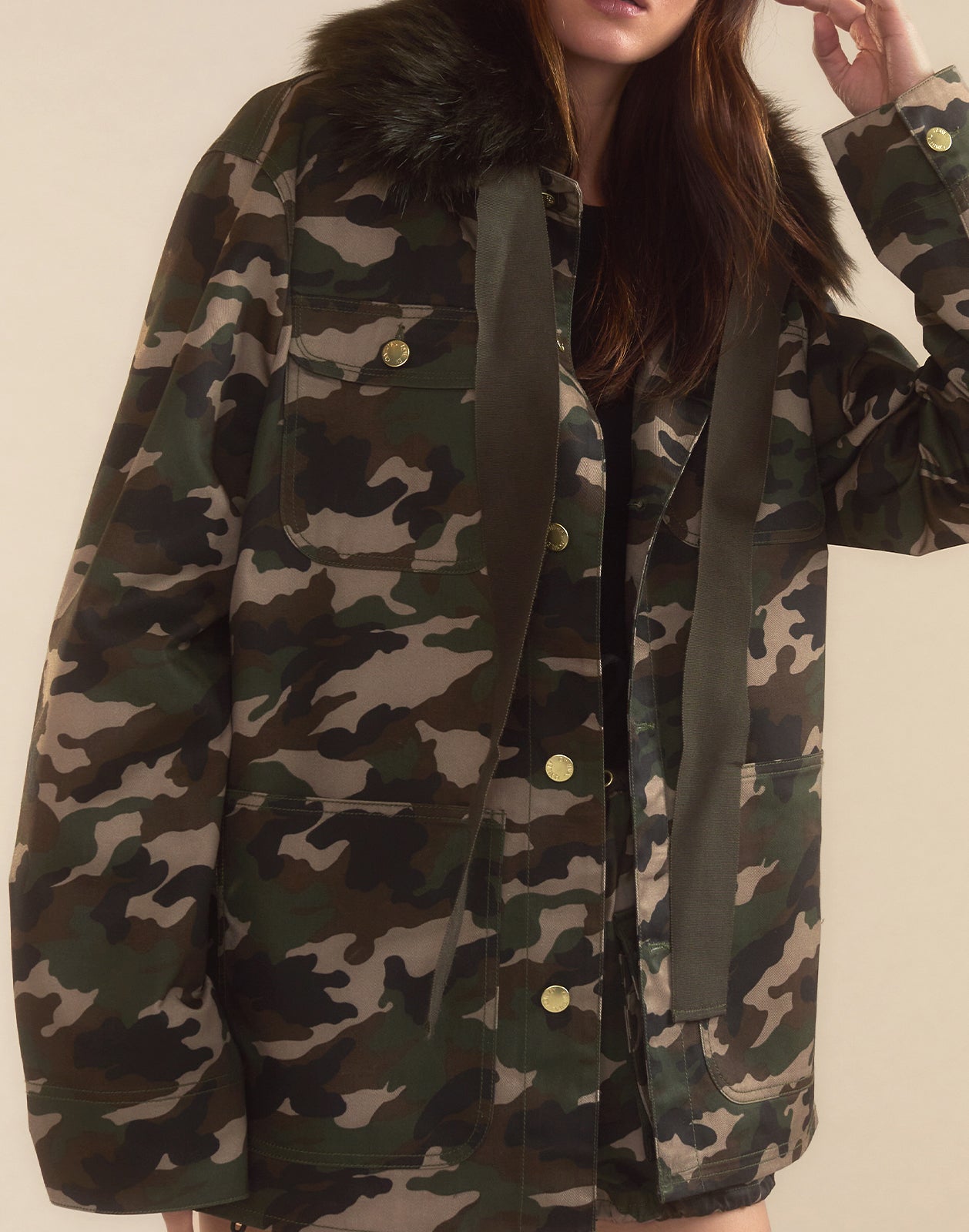 Outward Bound Field Removable Fur Collar Jacket