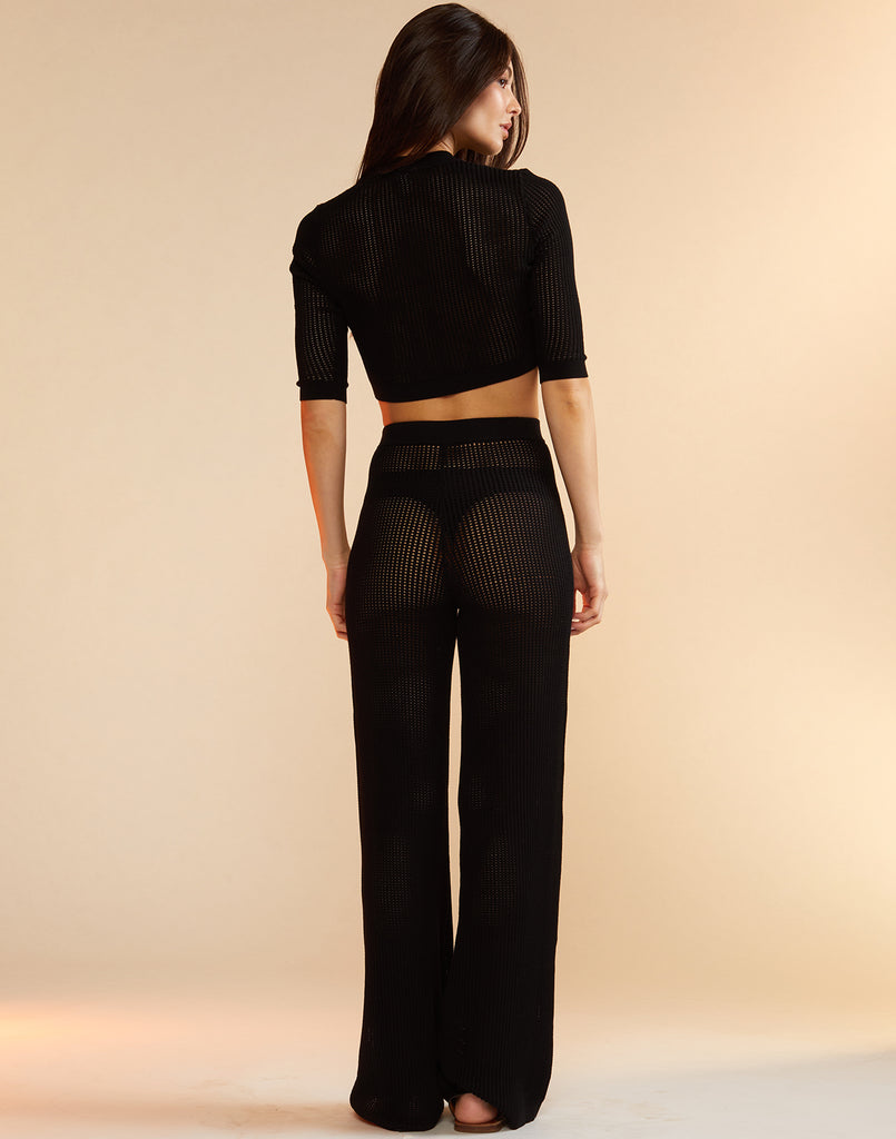 Allegra Crochet Knit Pant – Cynthia Rowley