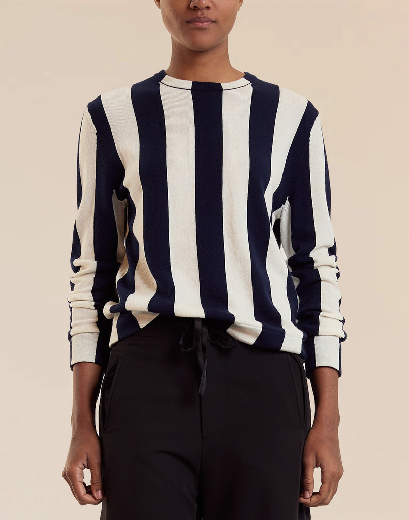 Sideline Striped Sweater – Cynthia Rowley