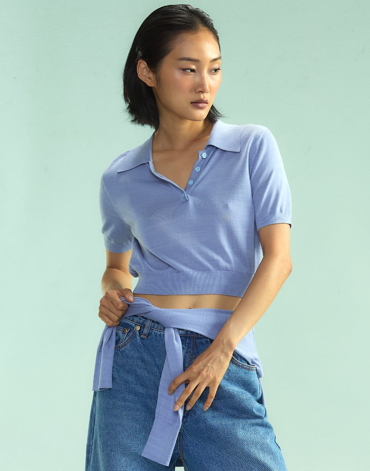 Cynthia Rowley Aspen Knit Polo