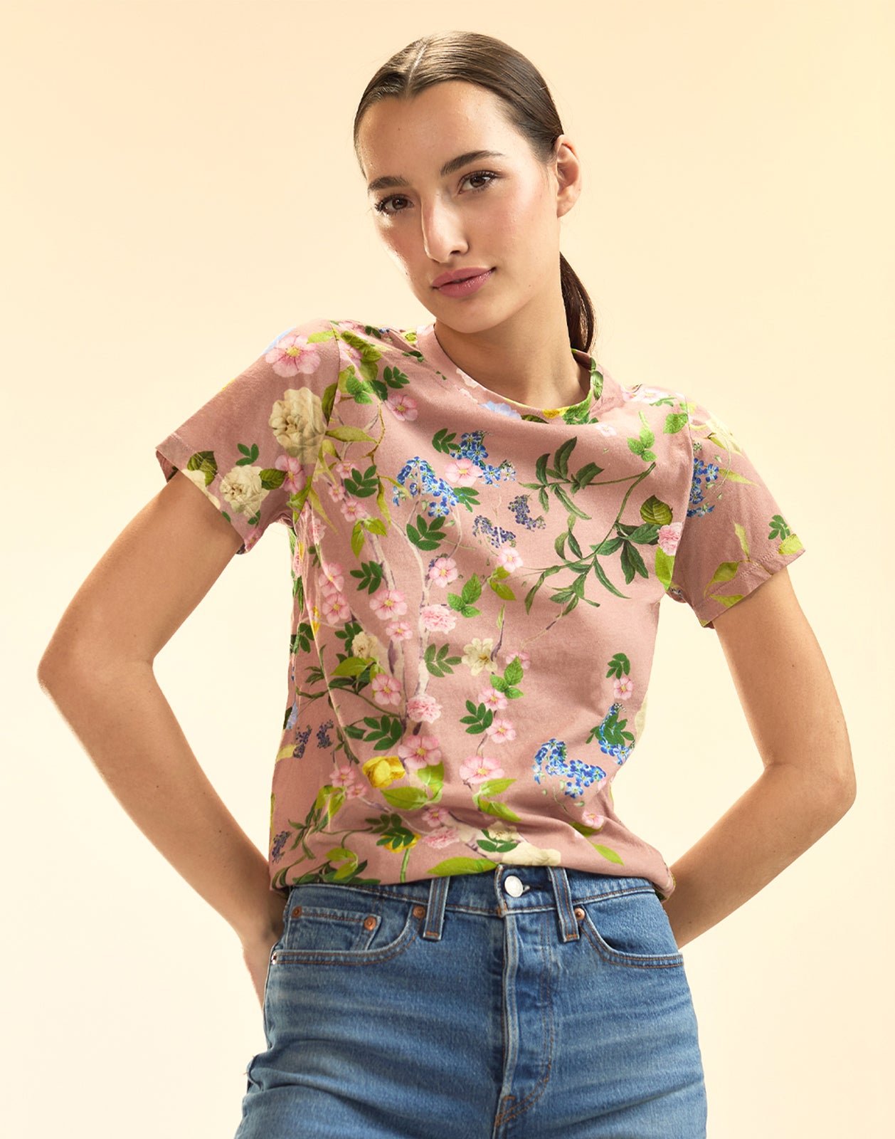 Cynthia Rowley Everyday Cotton Tee