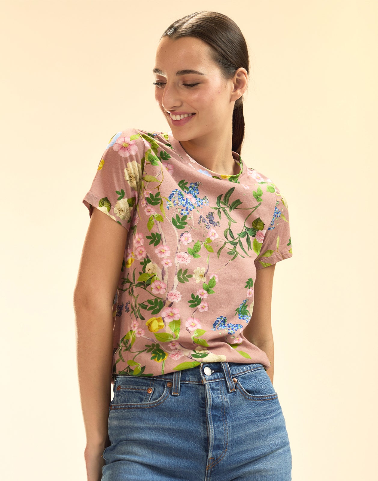 Cynthia Rowley Everyday Cotton Tee