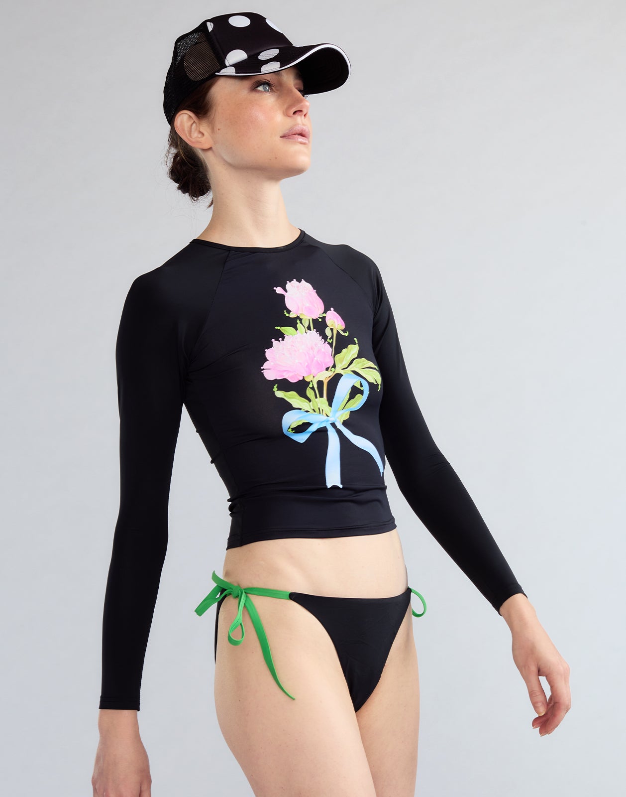 Cynthia Rowley Bouquet Ribbon Rashguard