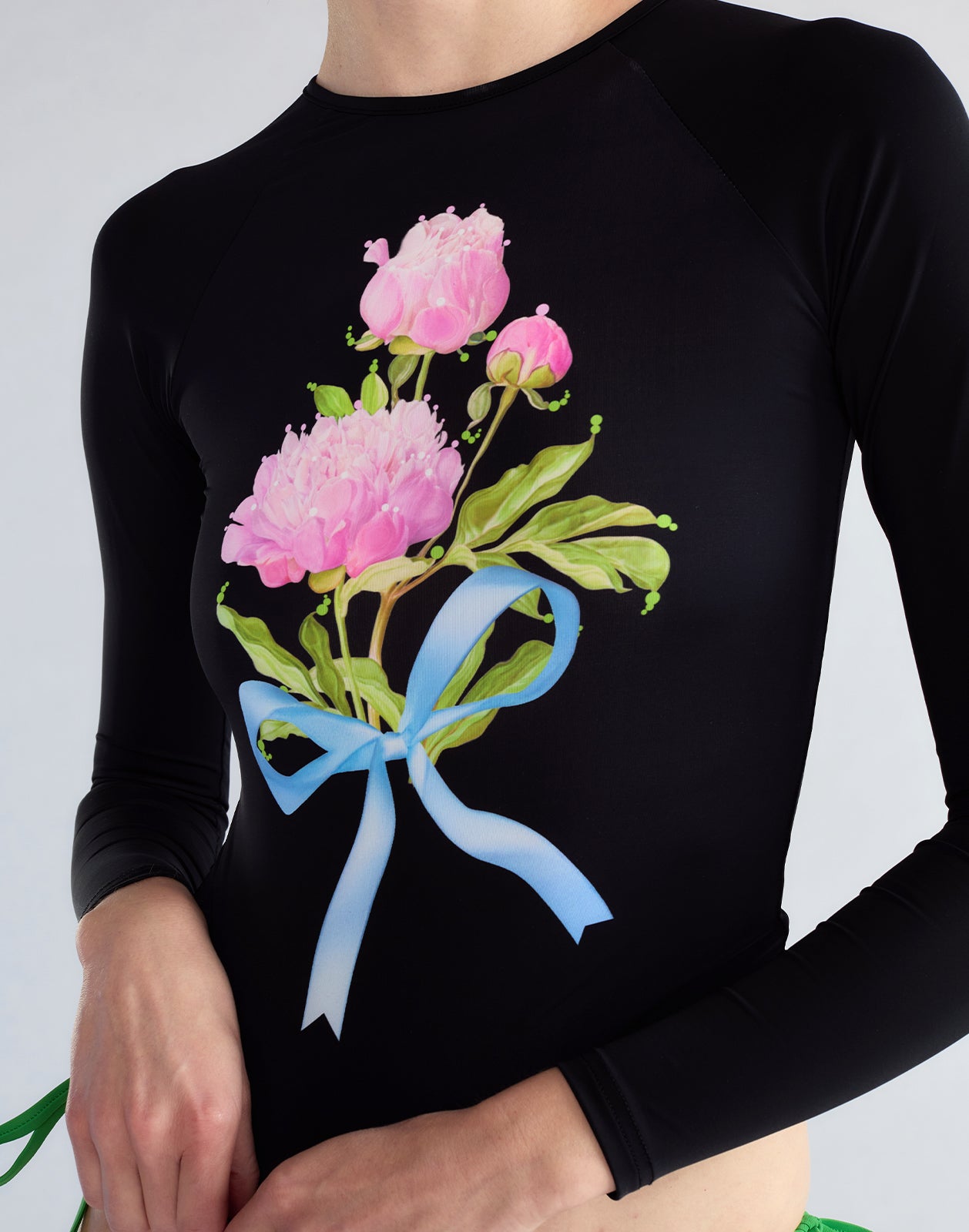 Cynthia Rowley Bouquet Ribbon Rashguard