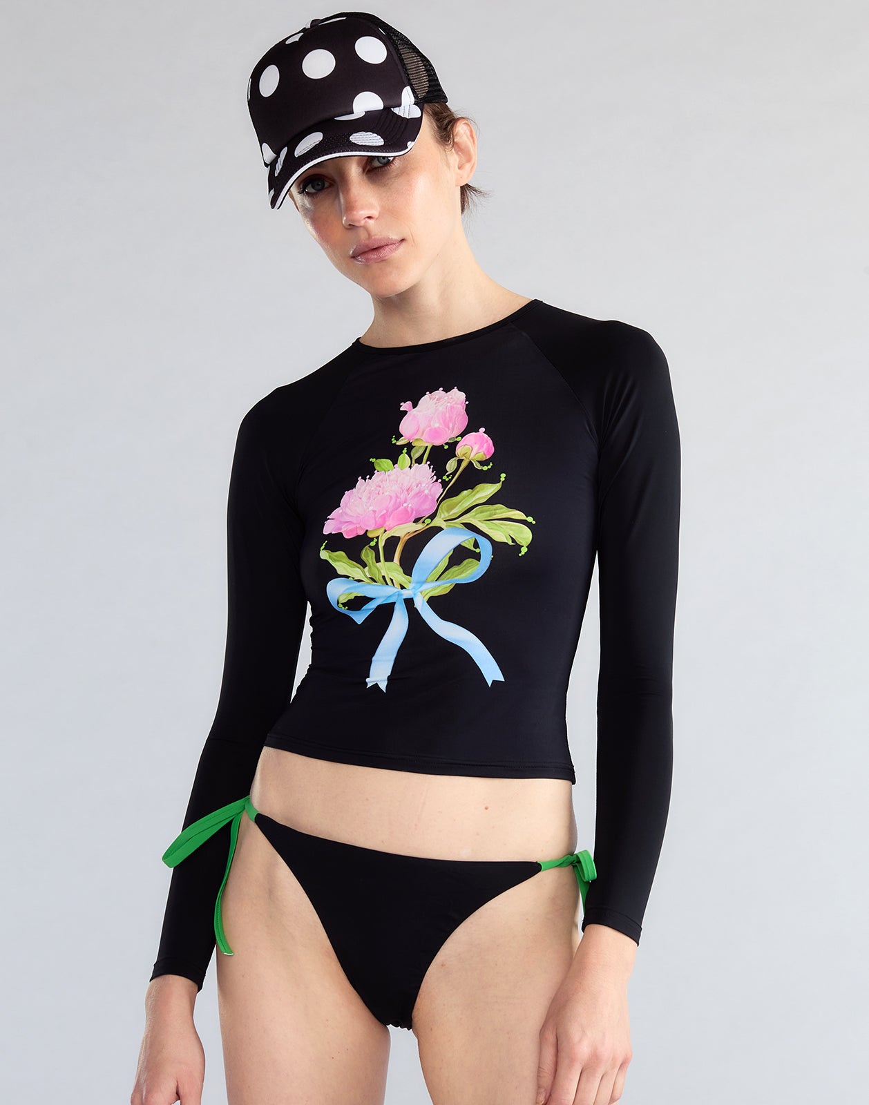 Cynthia Rowley Bouquet Ribbon Rashguard