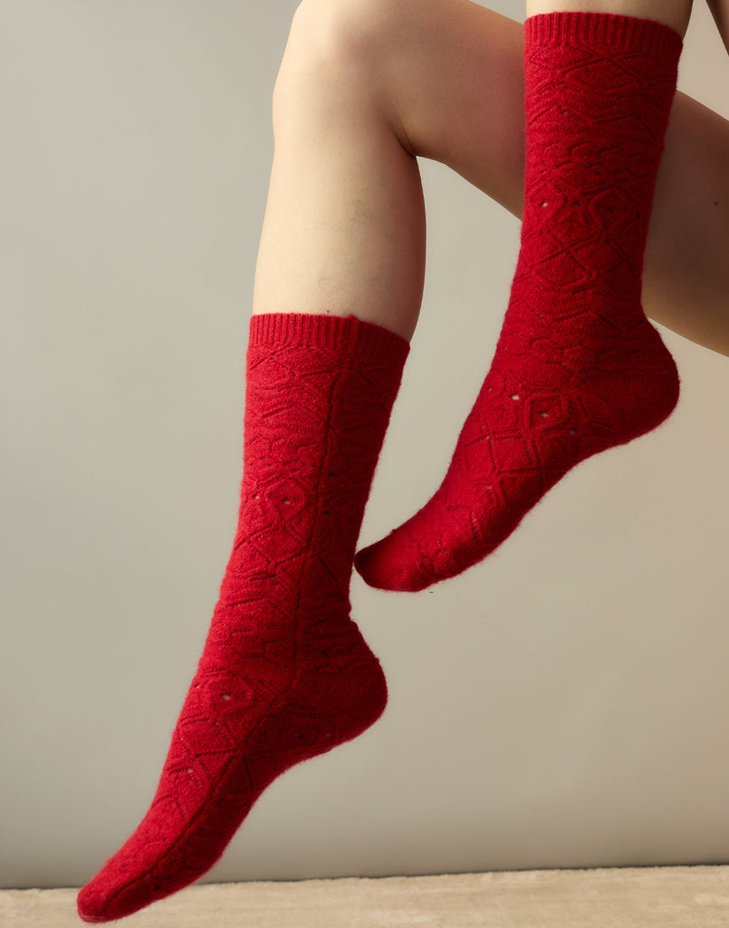 Crochet Wool Socks