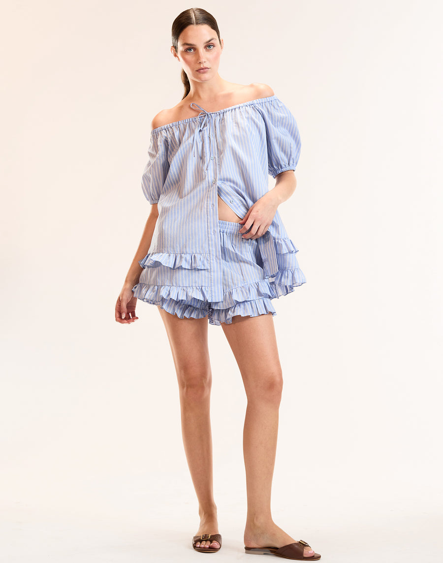Bardot Stripe Shorts
