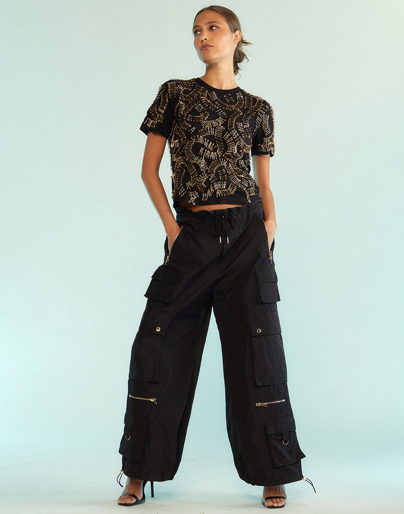 【新品】Cynthia Rowley パンツ カジュアルパンツ 1【CB148】 新品】Cynthia Rowley パンツ カジュアルパンツ 1【CB148】