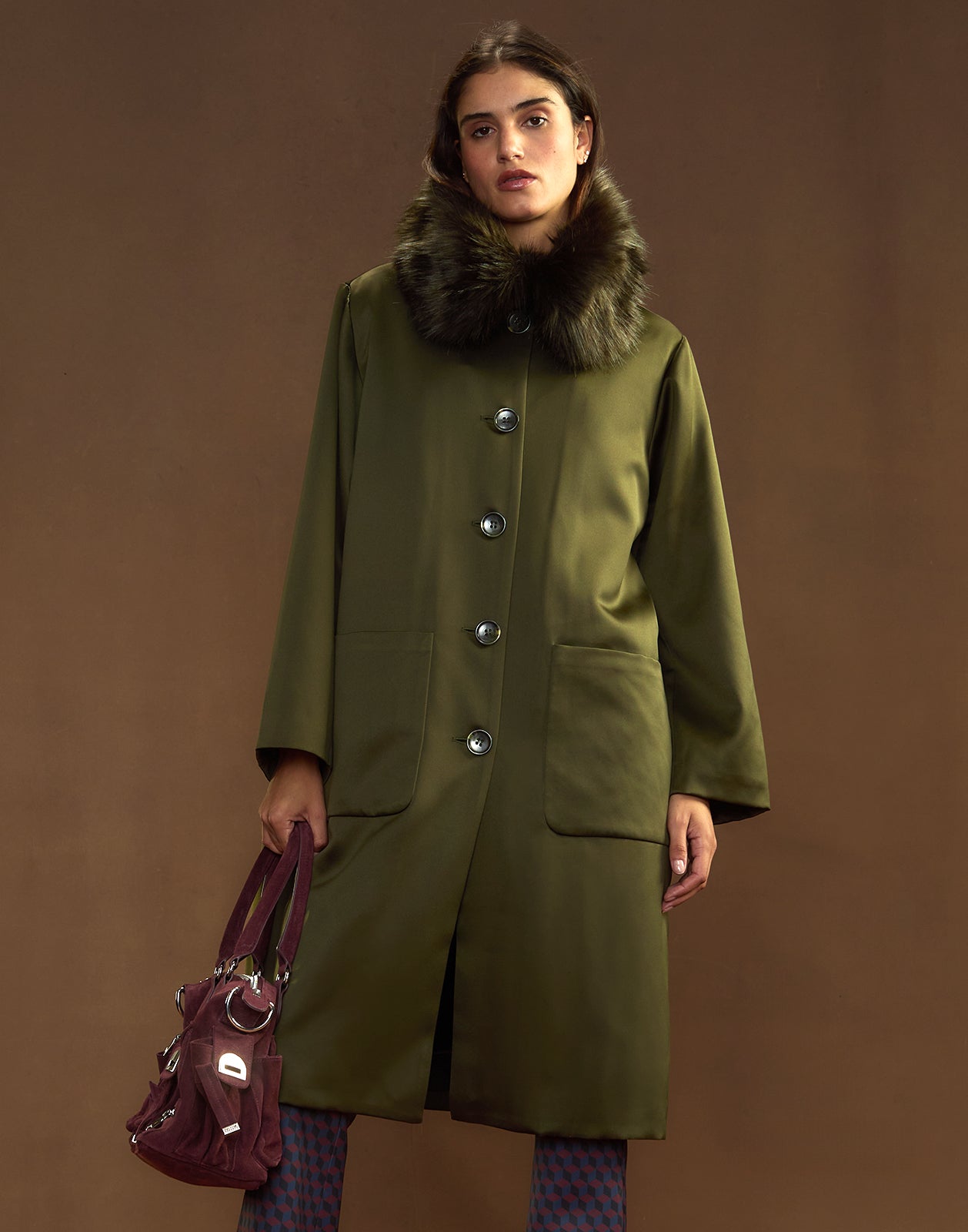 Cynthia Rowley Polished Coat