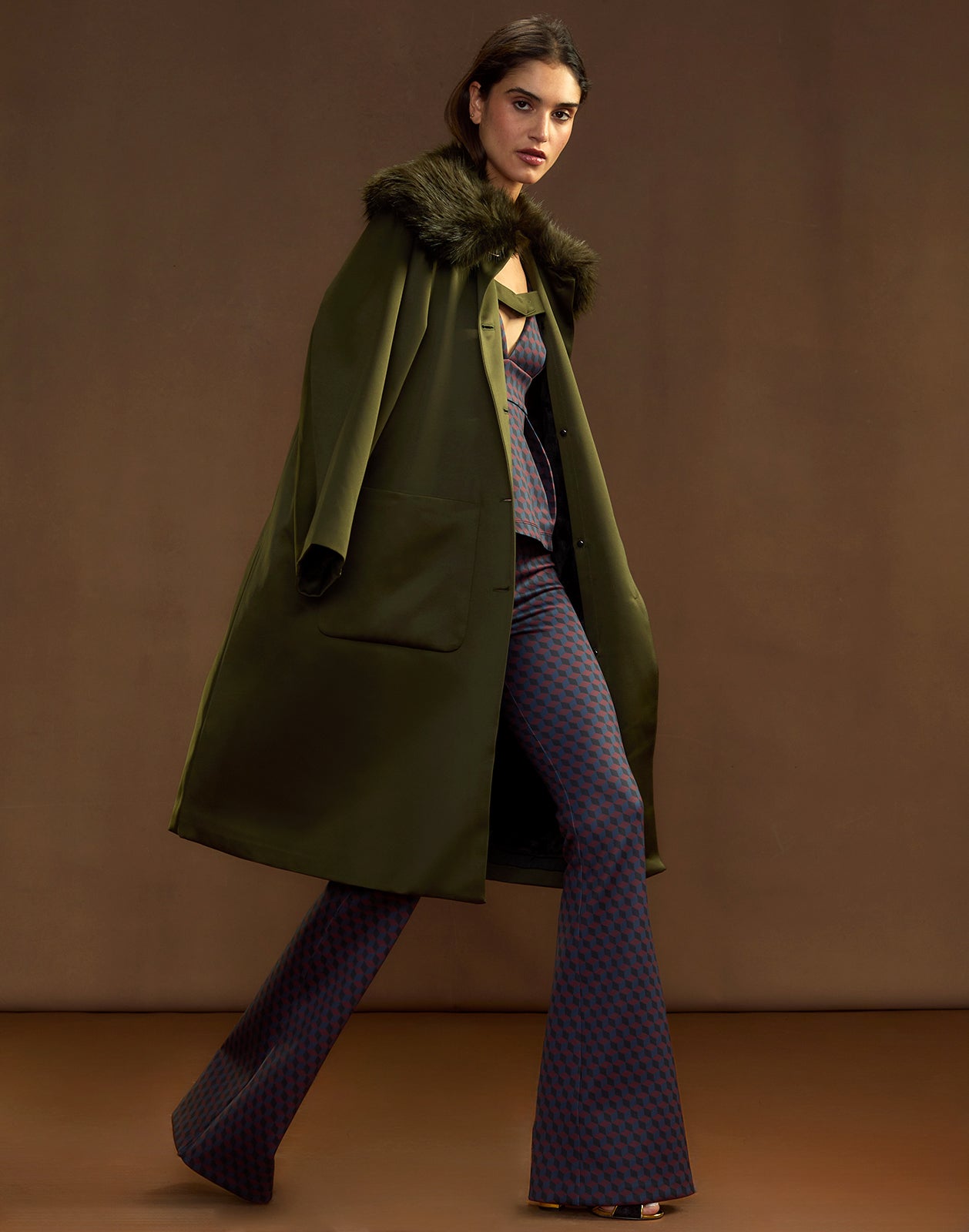 Cynthia Rowley Polished Coat