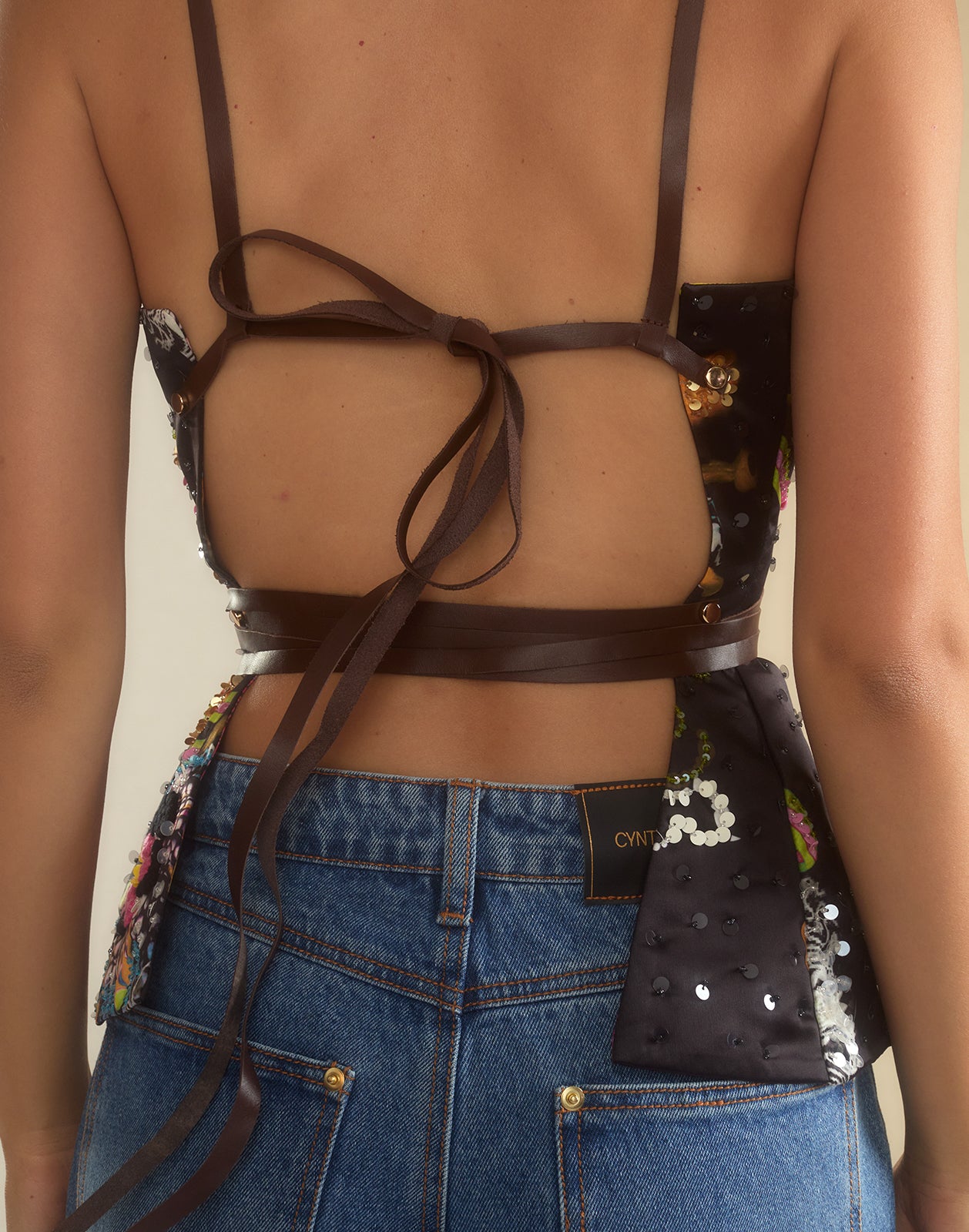 Cynthia Rowley Kaia Tie Top